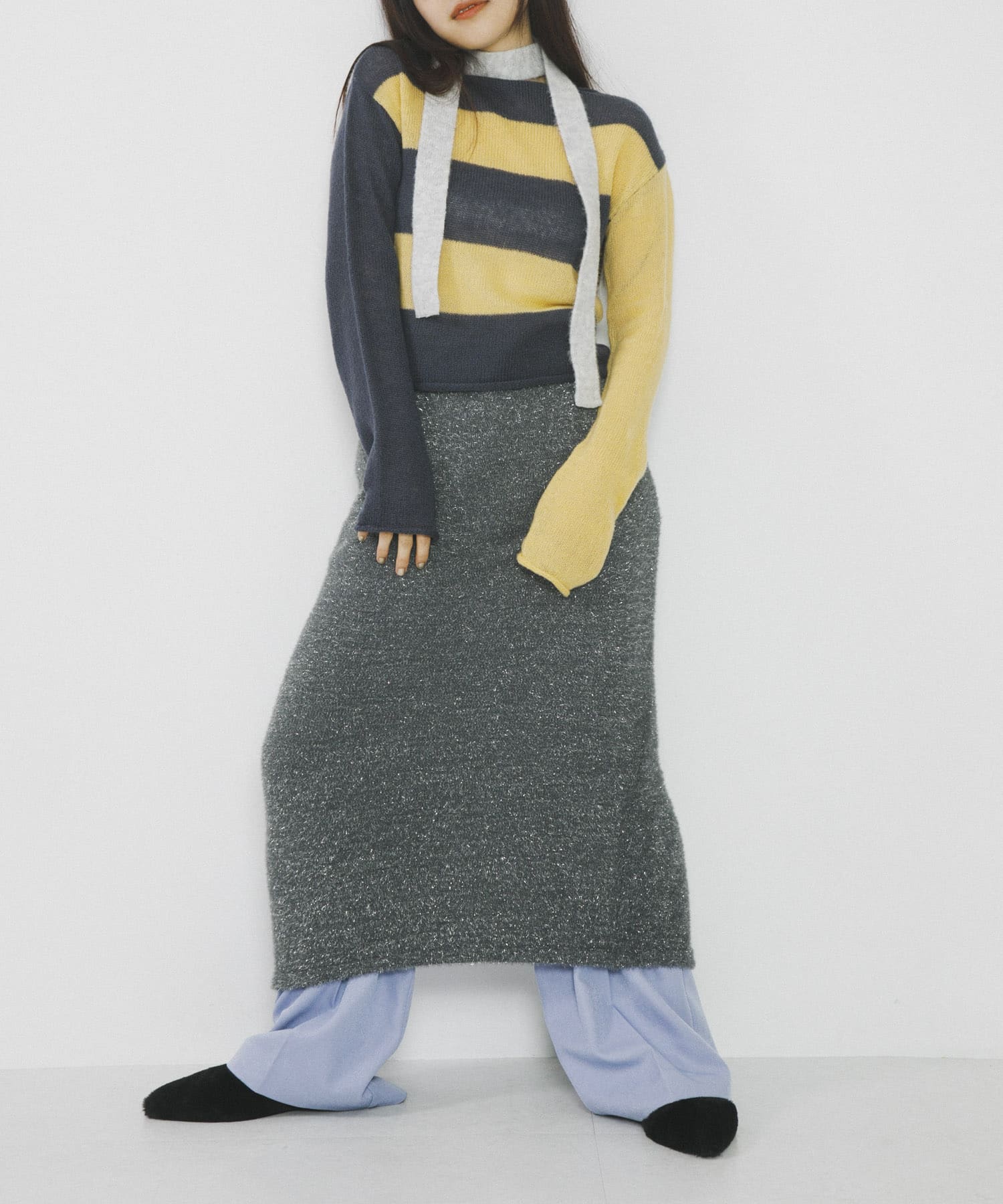 身長：156cm サイズ：M