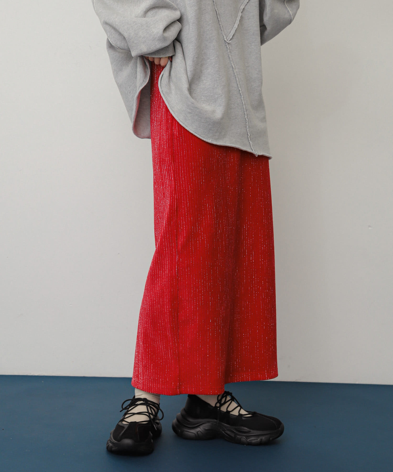 身長：169cm サイズ：one