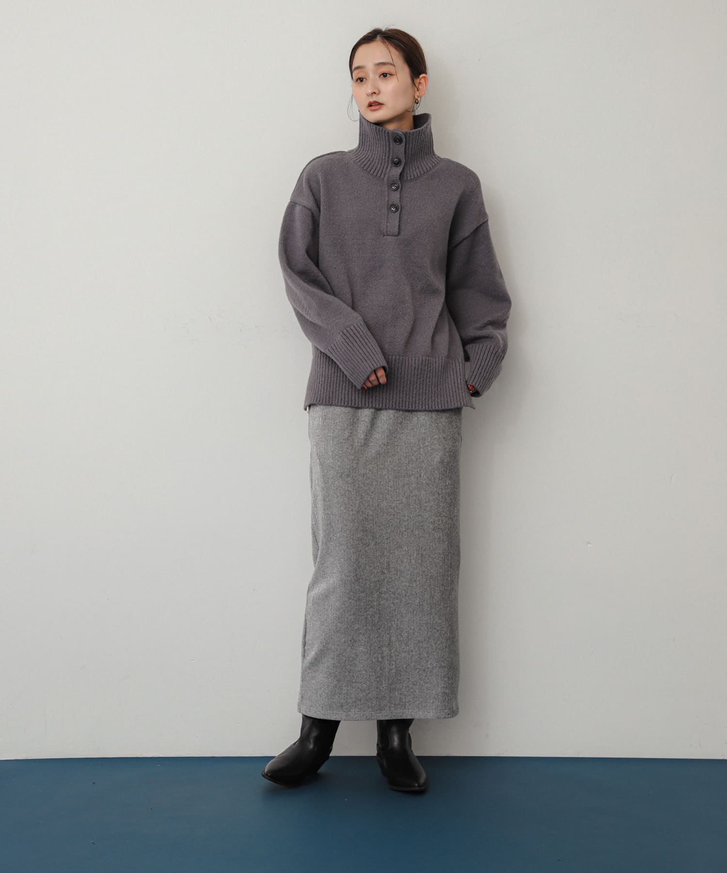 身長：169cm サイズ：one