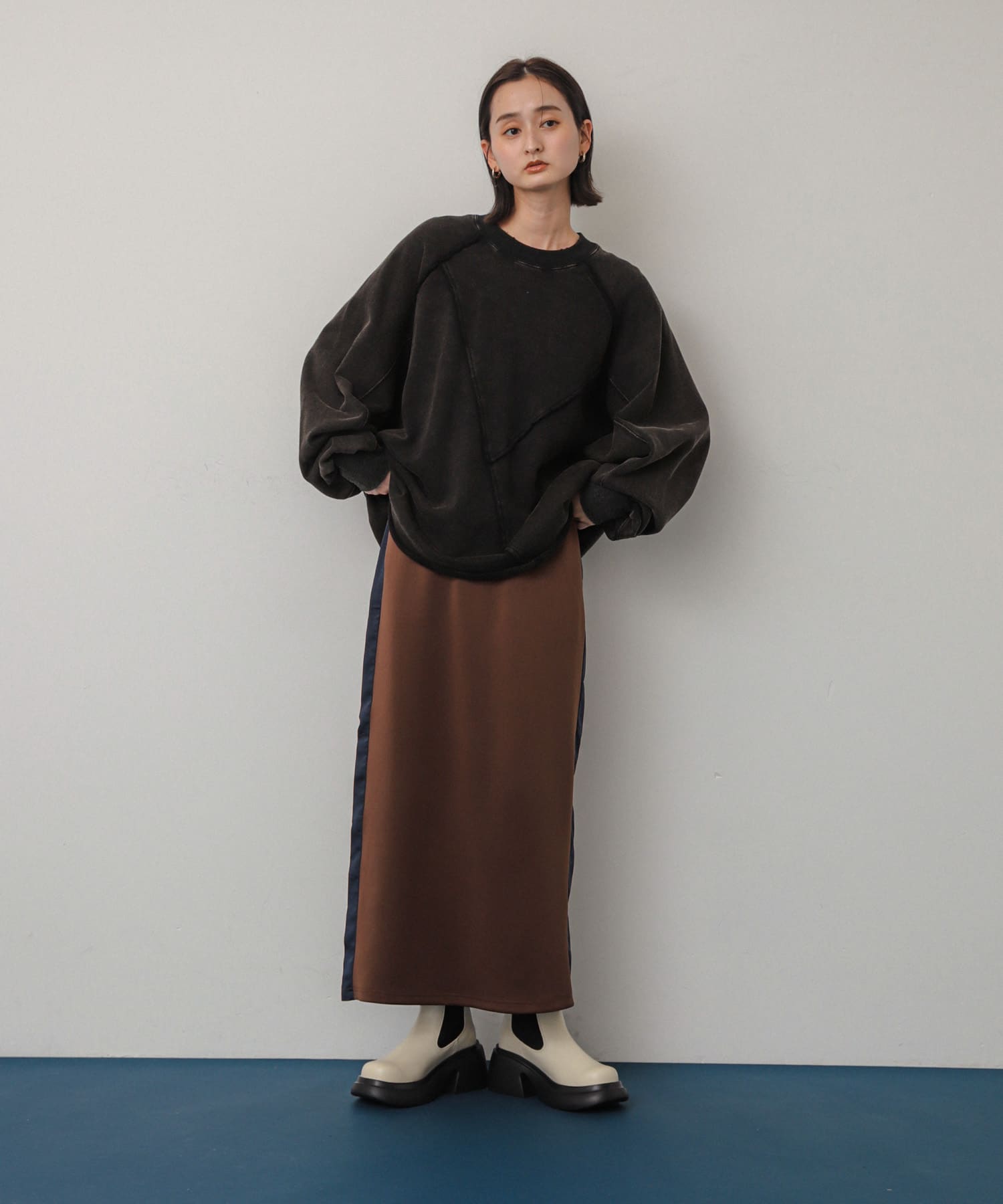 身長：169cm サイズ：one