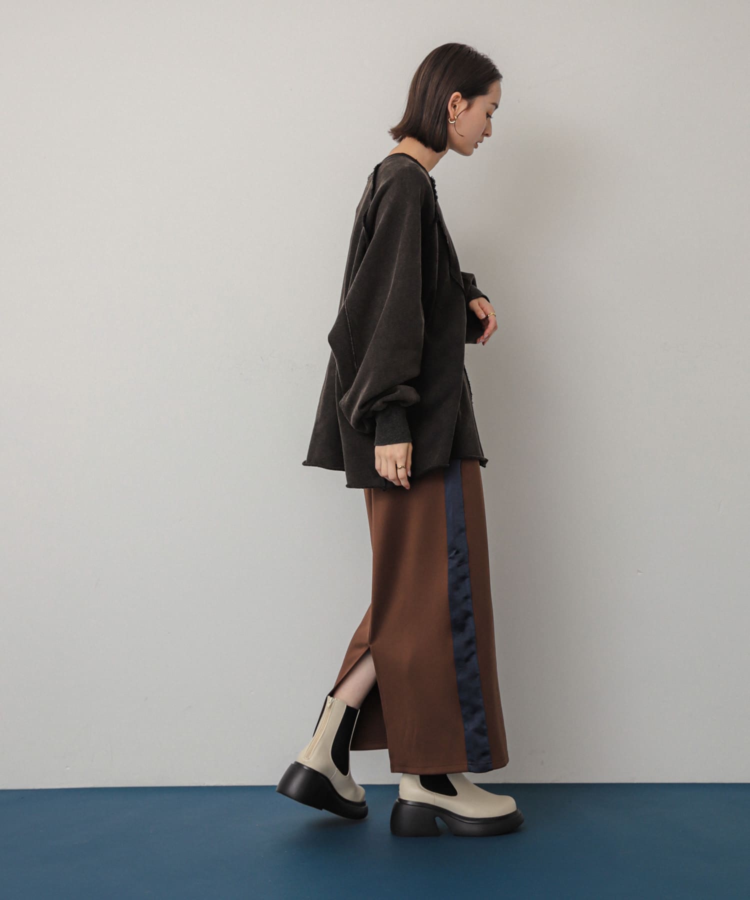 身長：169cm サイズ：one