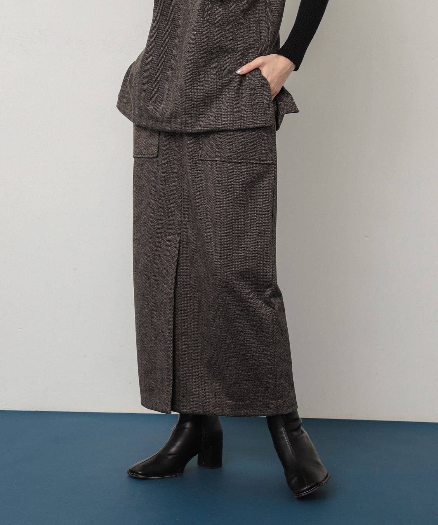 身長：169cm サイズ：L