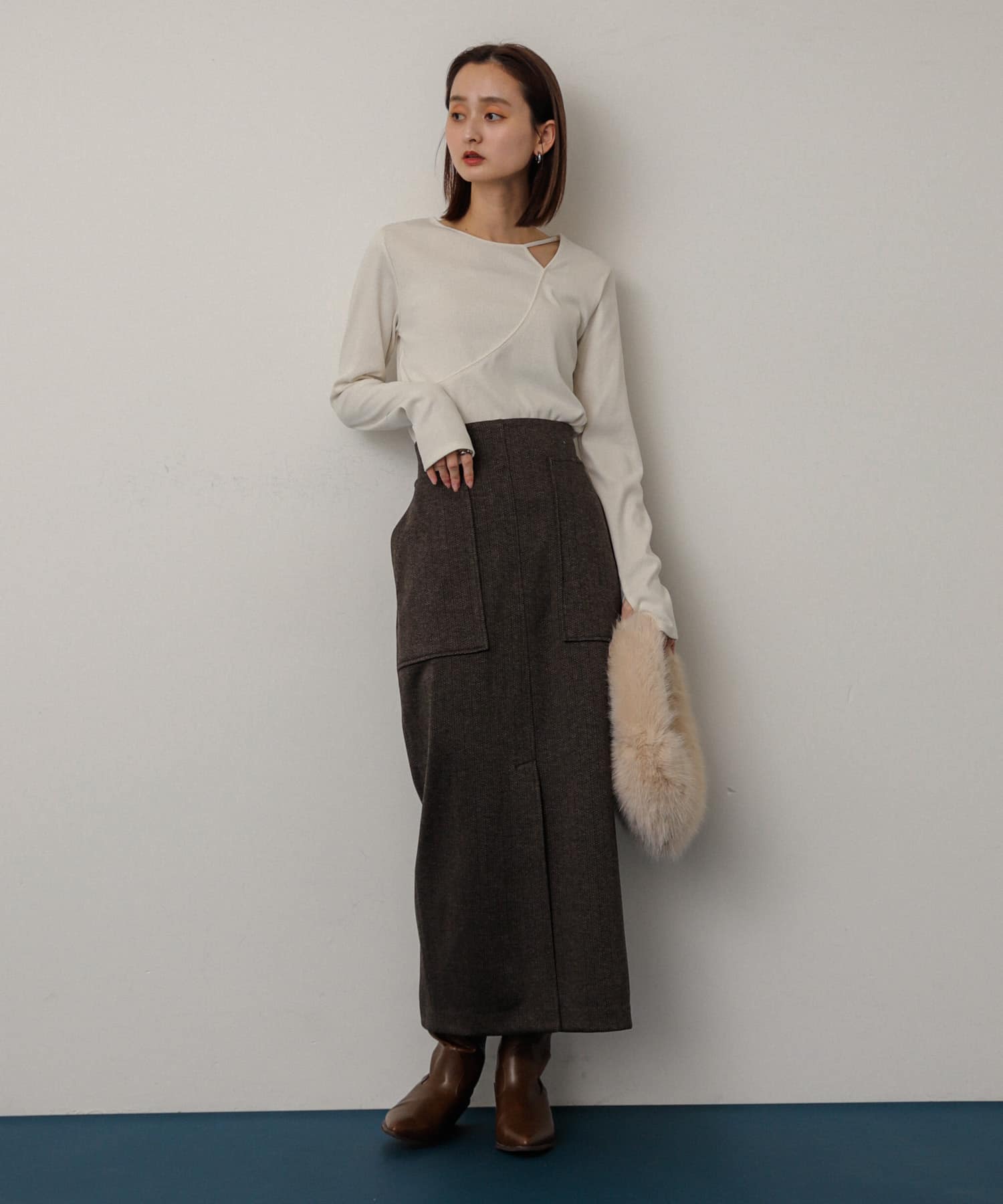 身長：169cm サイズ：L
