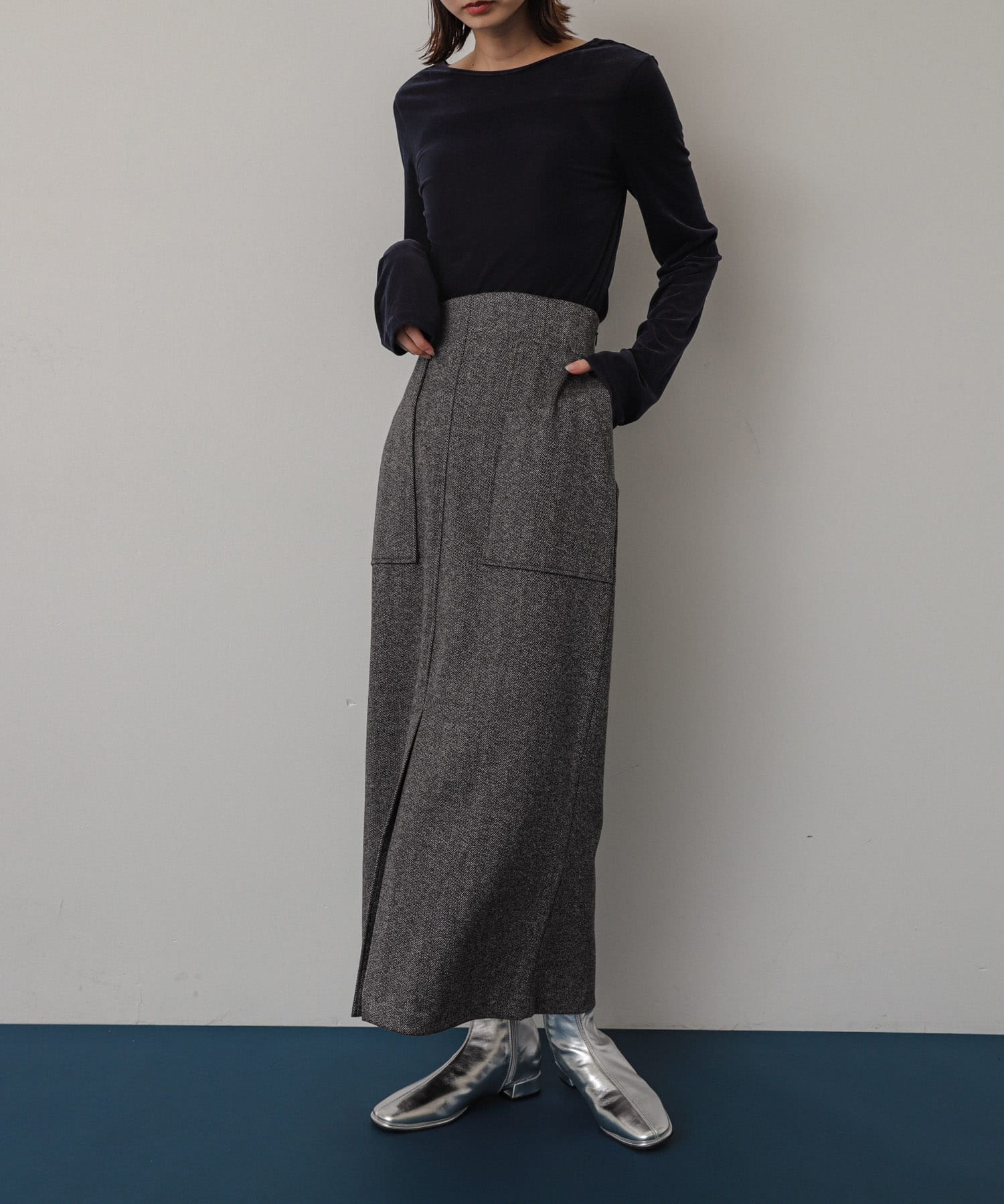 身長：169cm サイズ：L