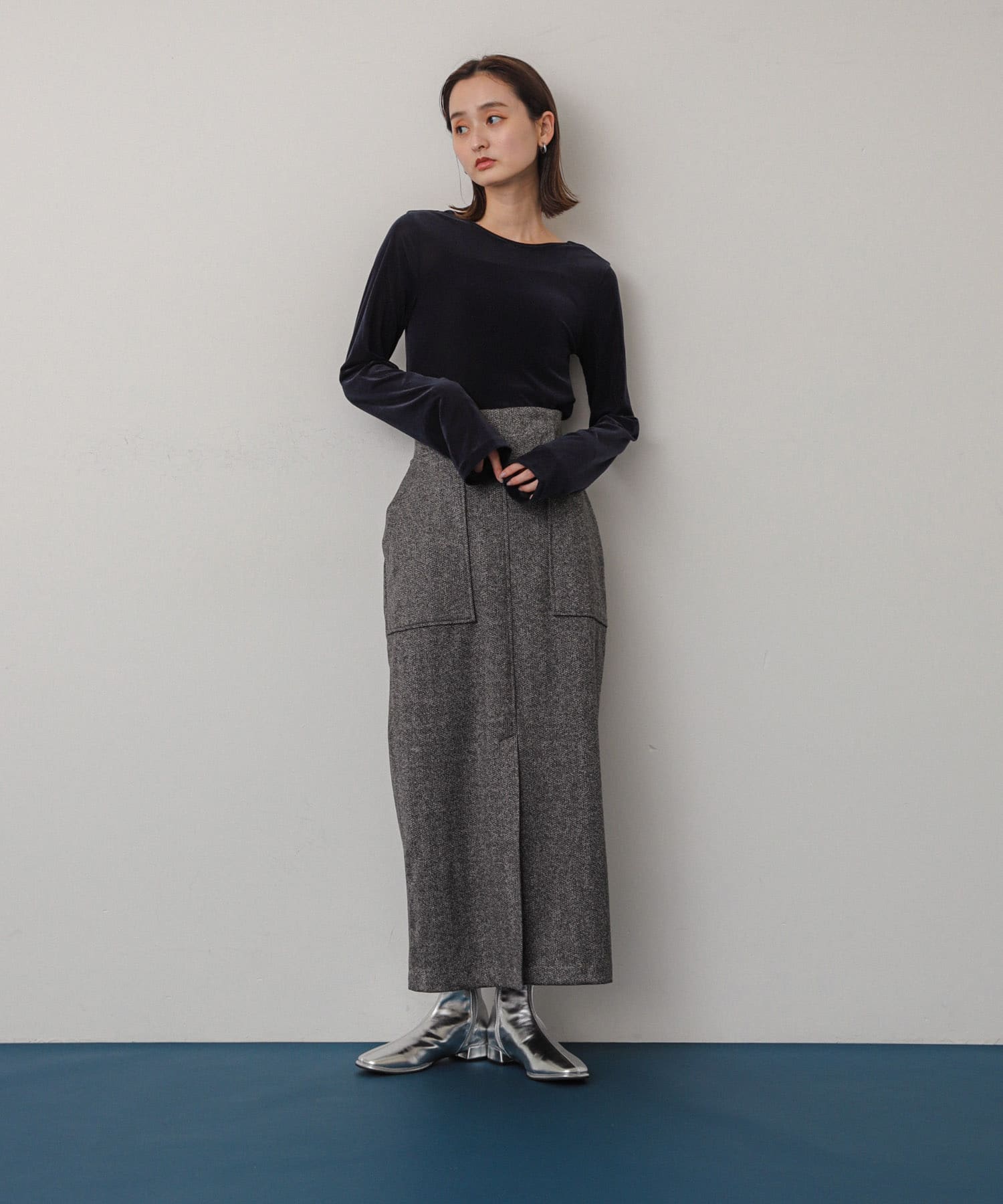 身長：169cm サイズ：L