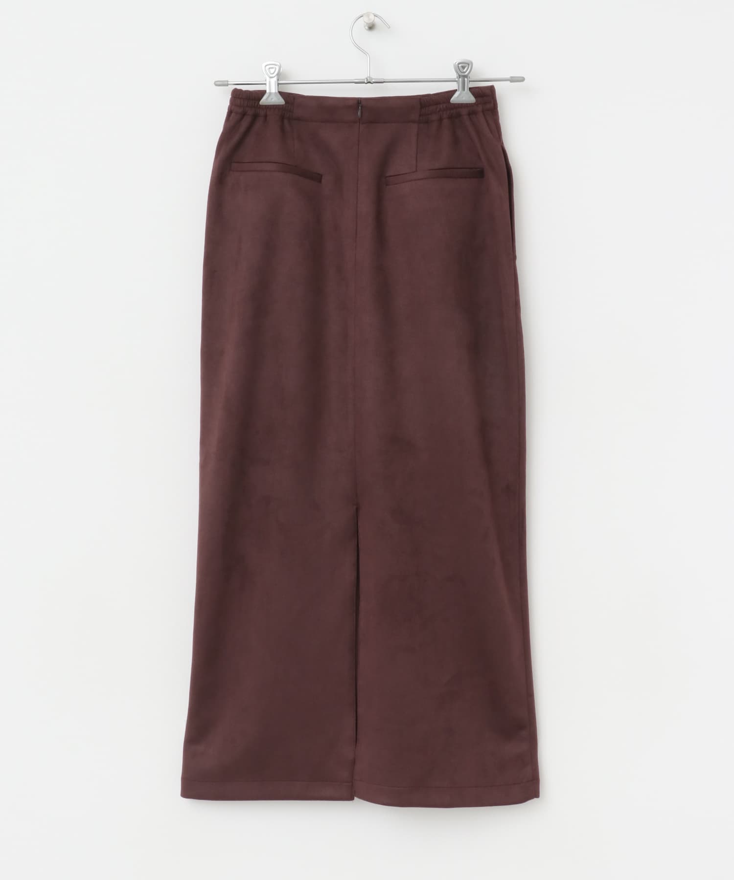 ポンチタイトスカート BROWN S