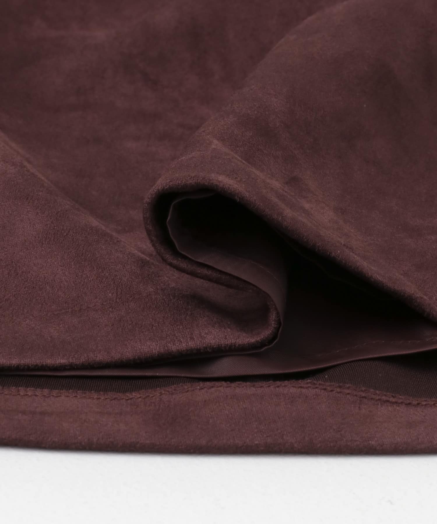 ポンチタイトスカート BROWN S