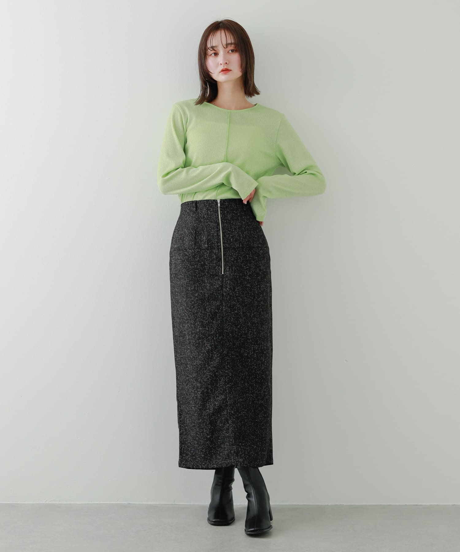 身長：169cm サイズ：M