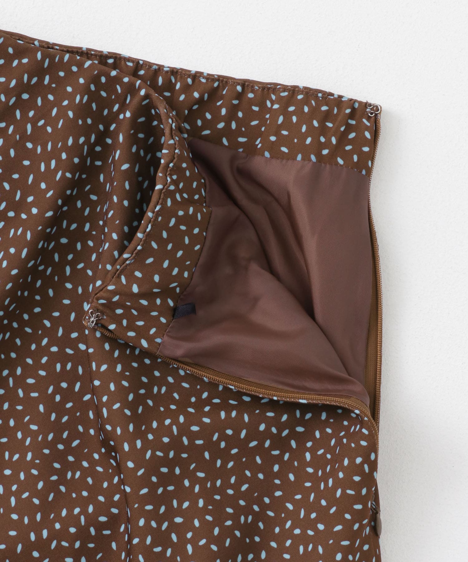 ドットナロースカート BRO×BLU S