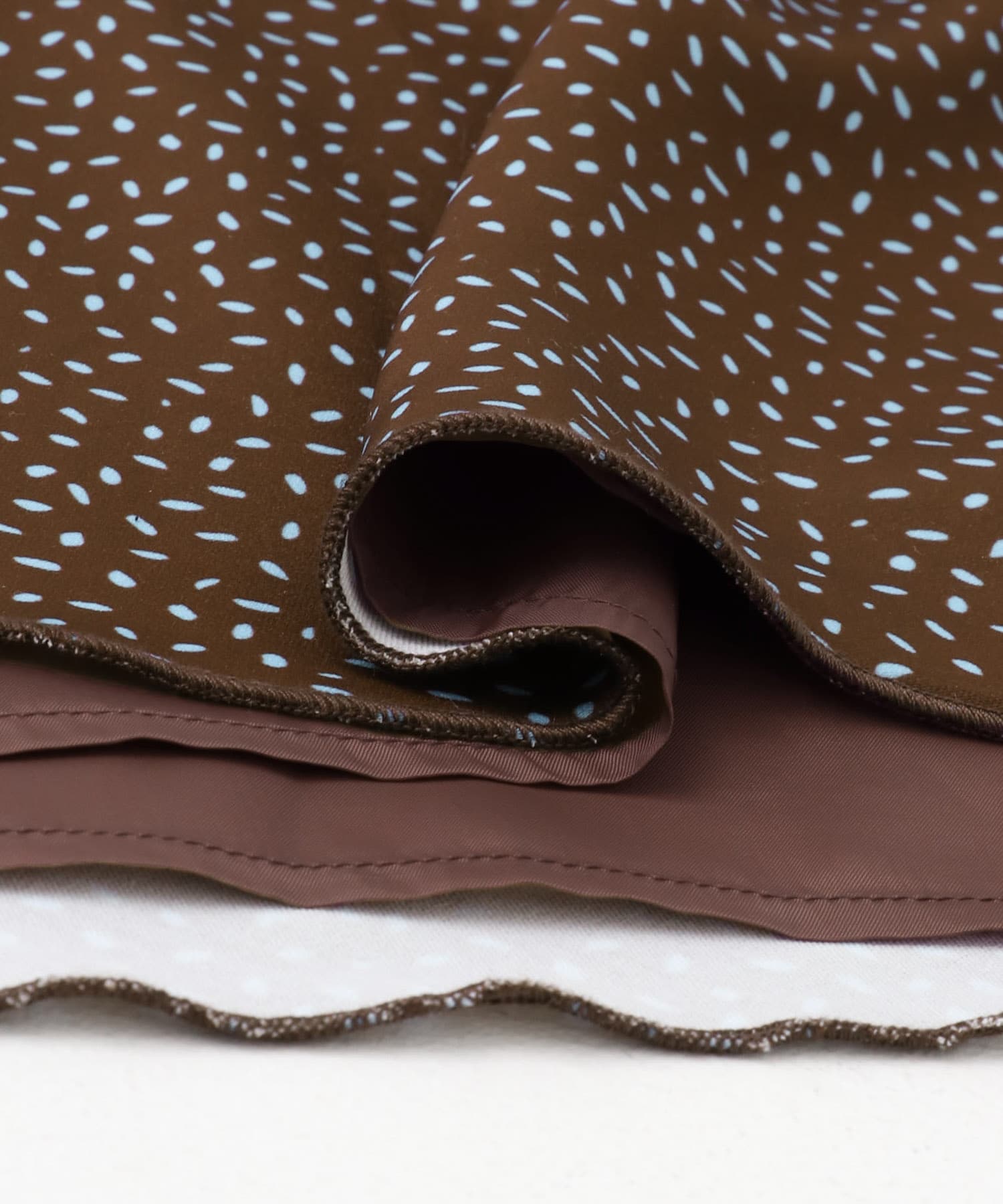 ドットナロースカート BRO×BLU S