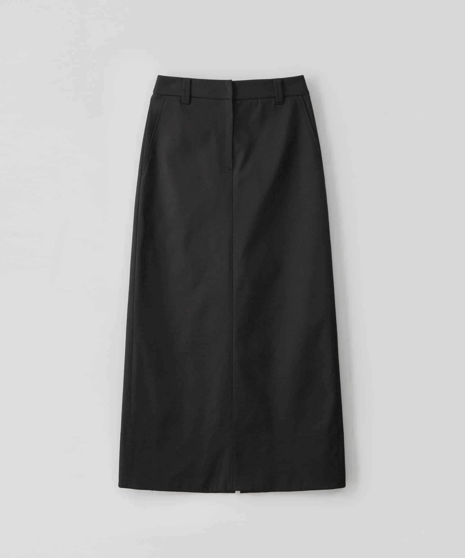RRACE　Waistband Maxi Skirt Black M