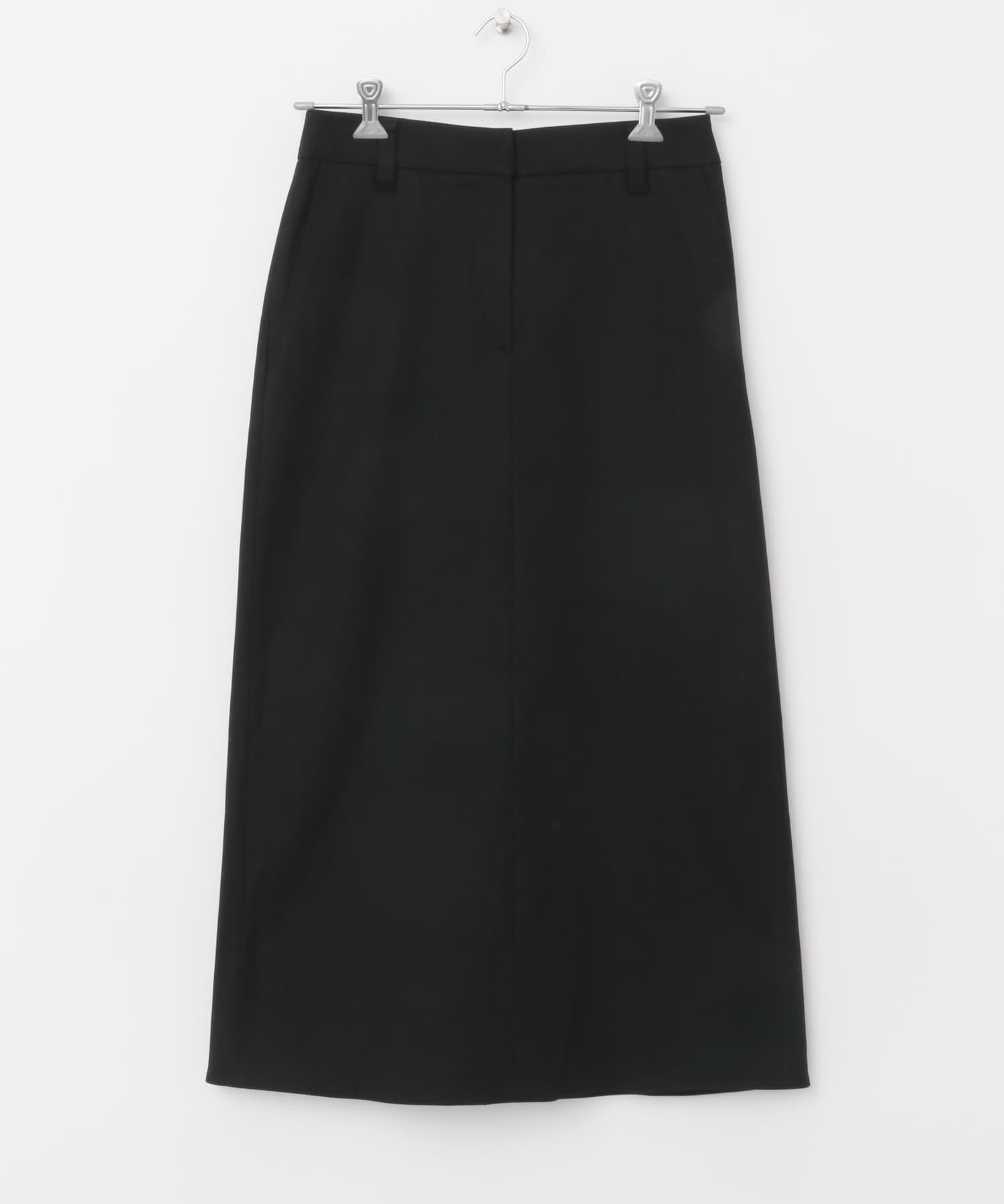RRACE　Waistband Maxi Skirt Black M