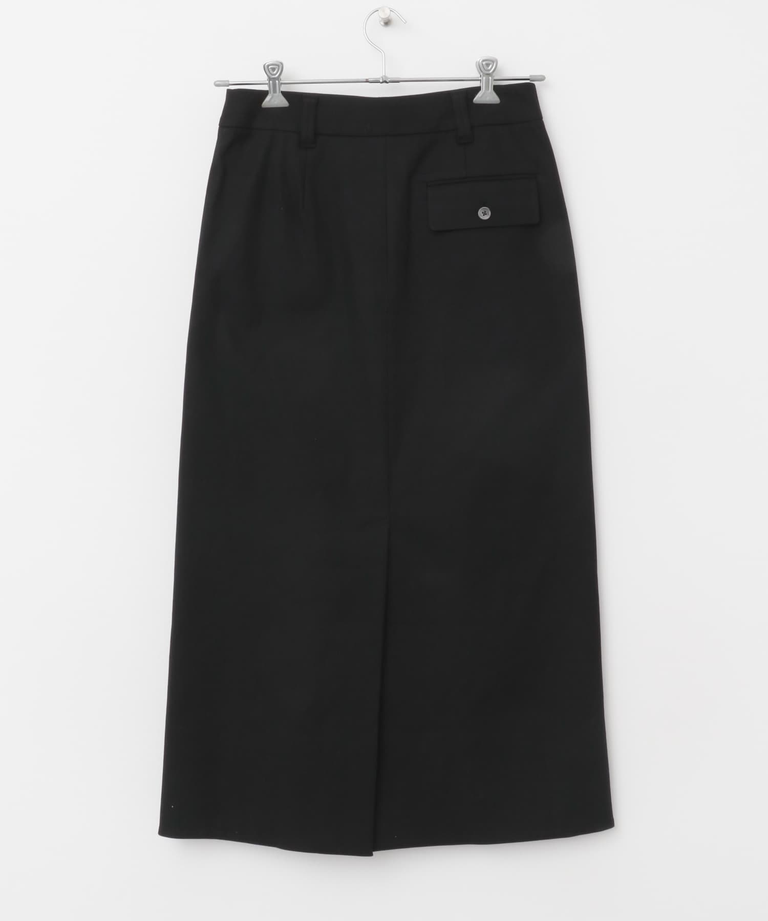 RRACE　Waistband Maxi Skirt Black M