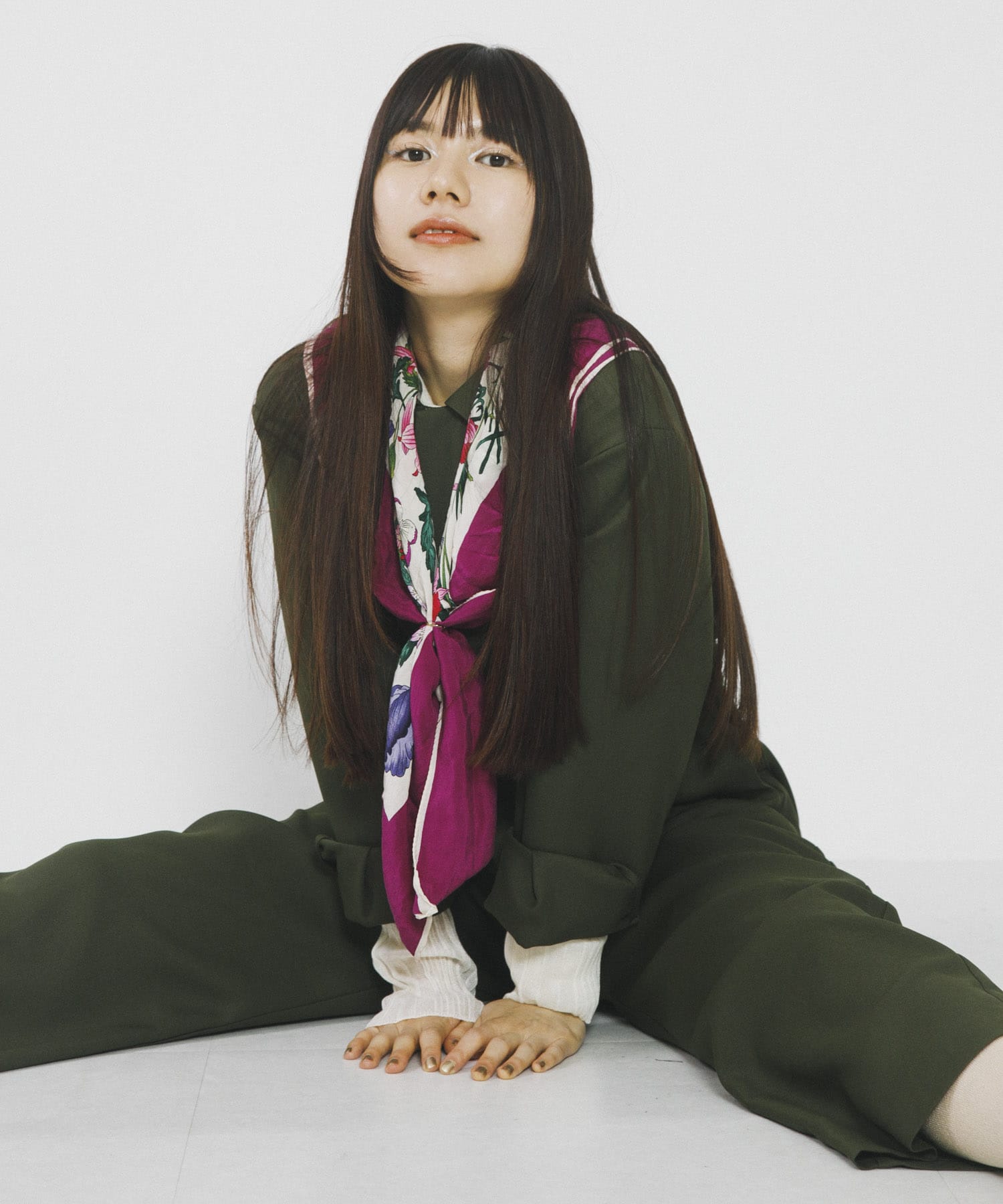 身長：156cm サイズ：M