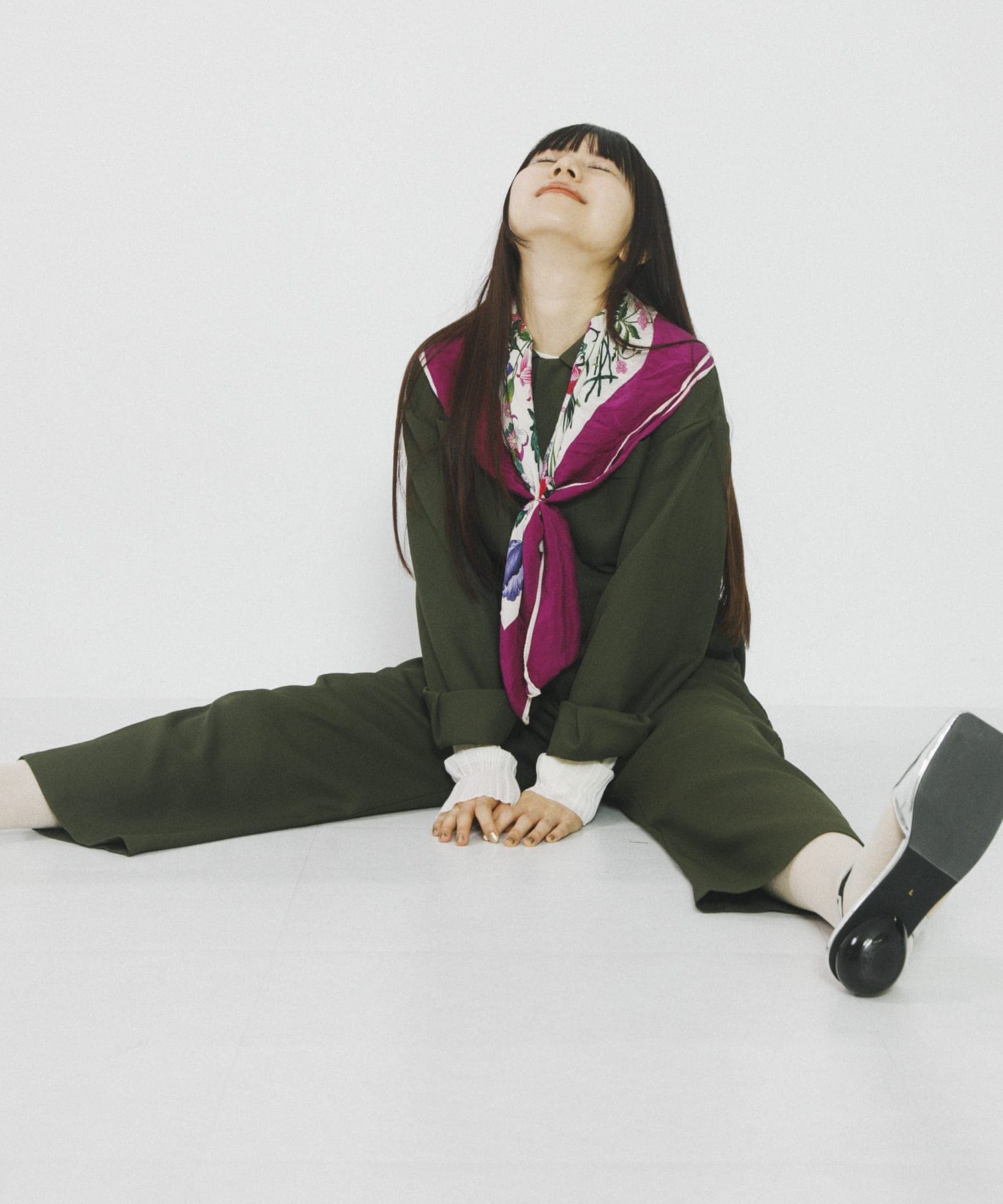 身長：156cm サイズ：M