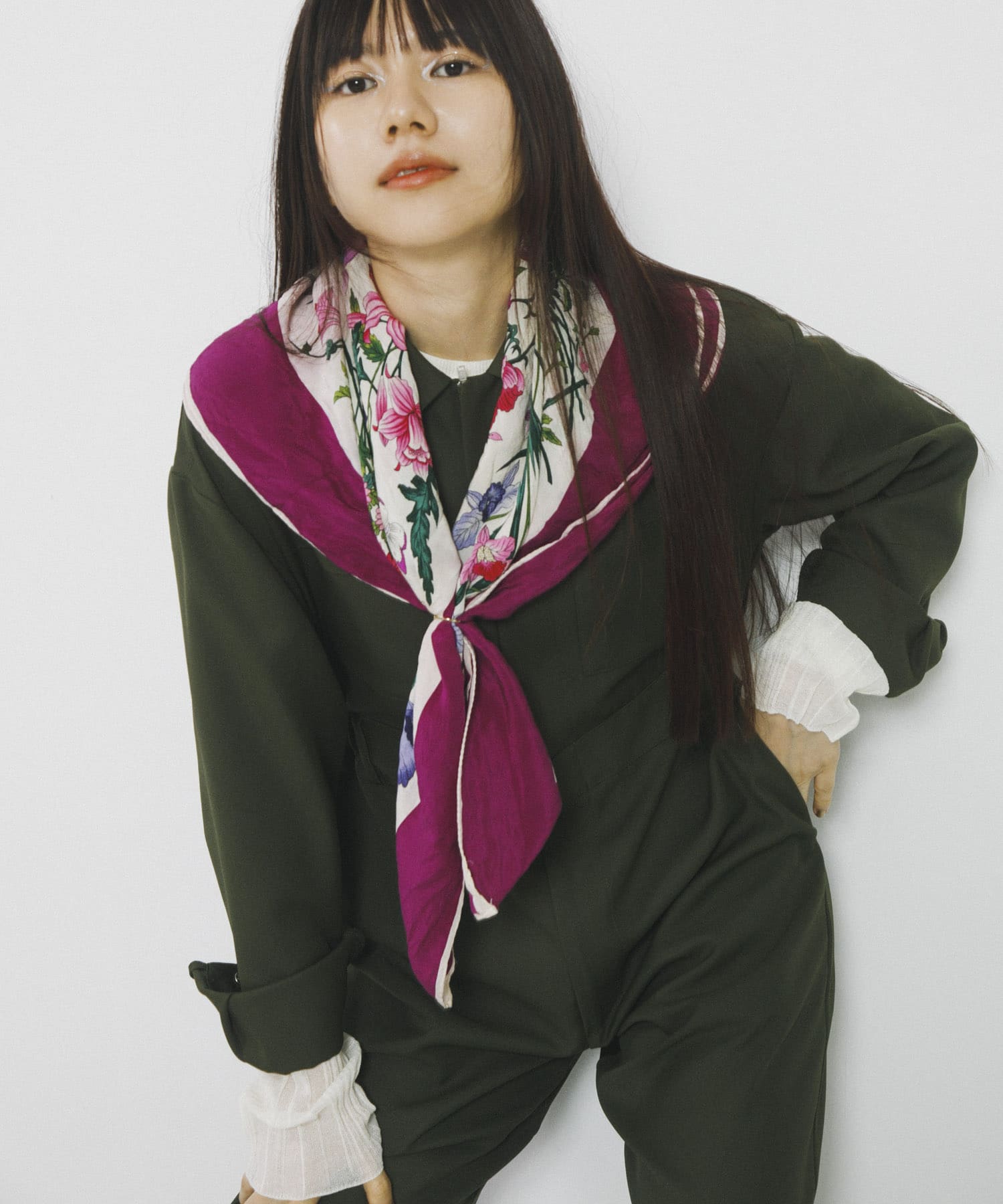 身長：156cm サイズ：M