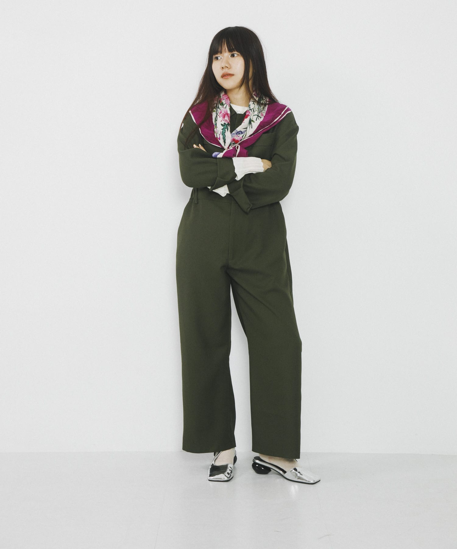 身長：156cm サイズ：M