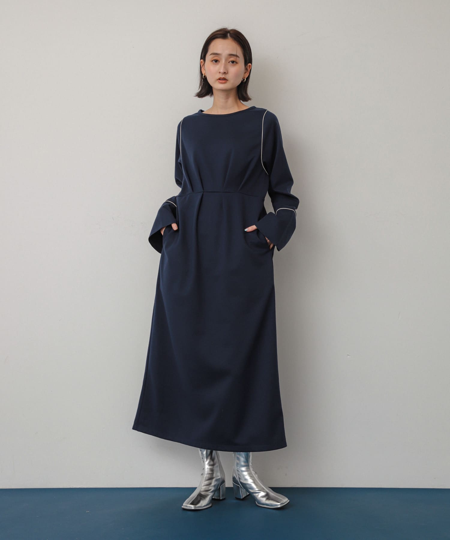 身長：169cm サイズ：one