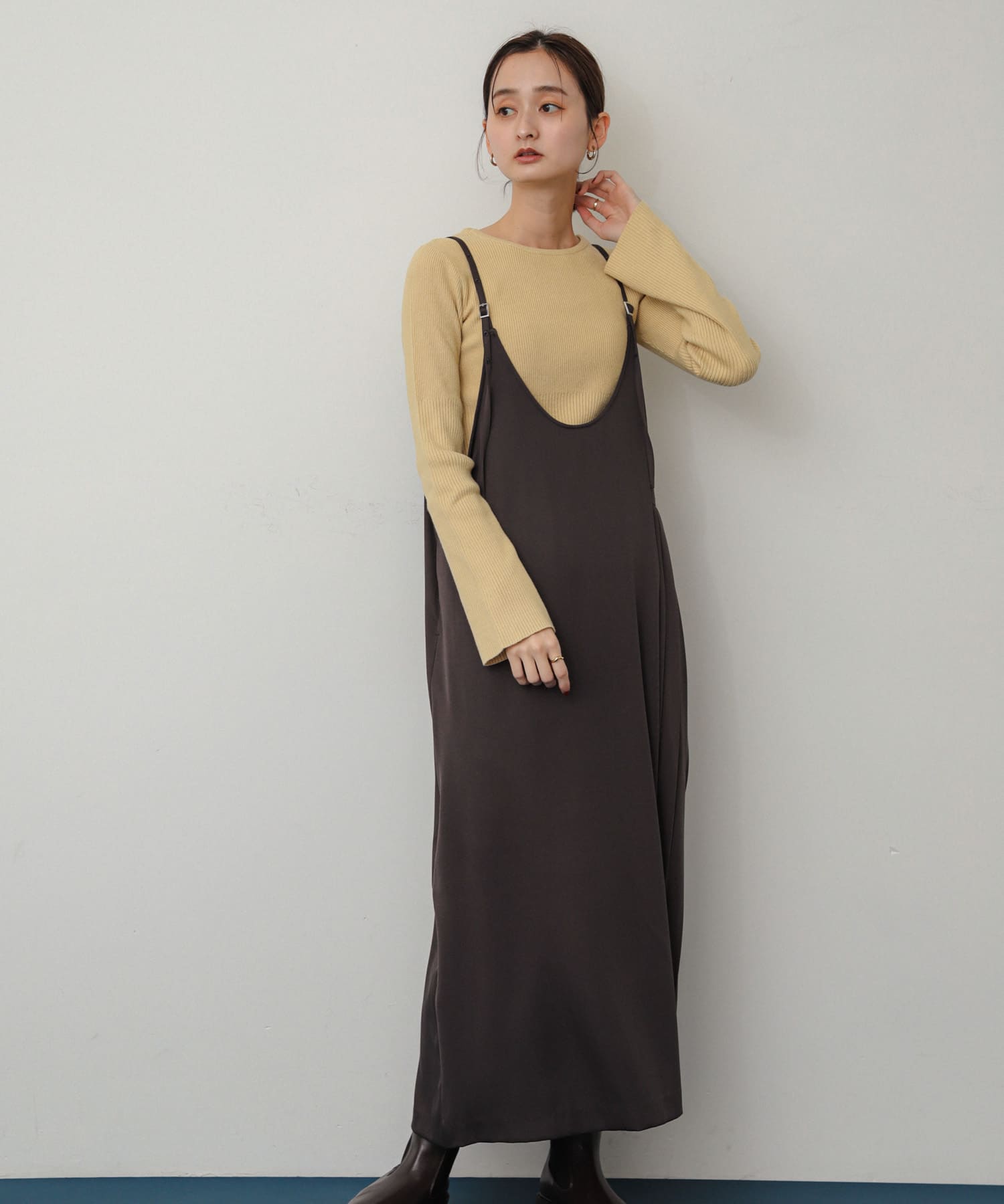 身長：169cm サイズ：one