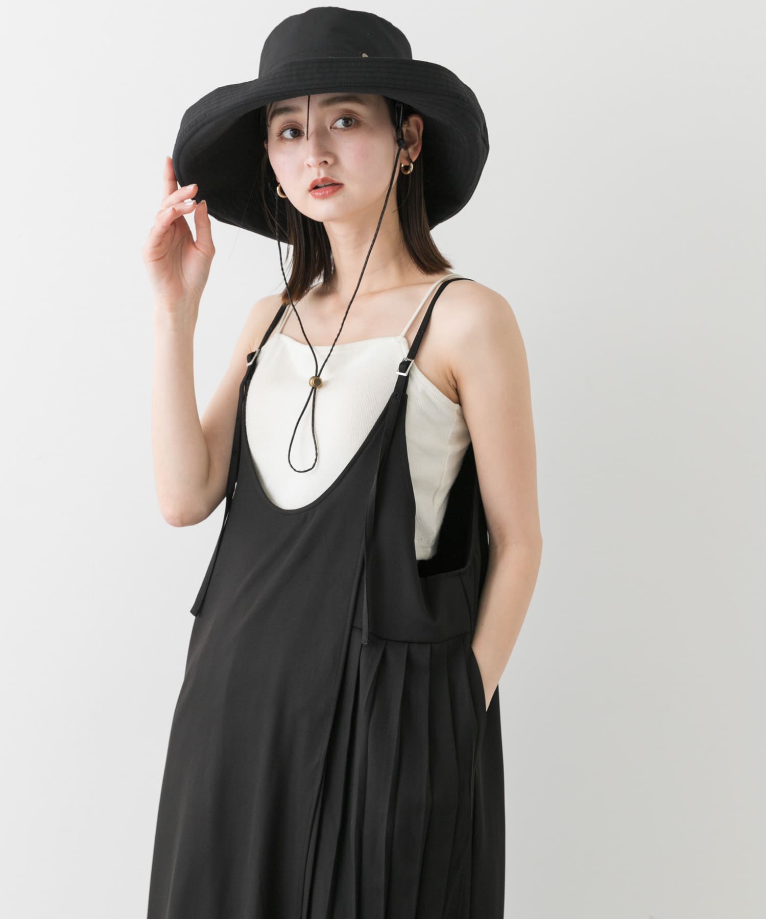 身長：169cm サイズ：one