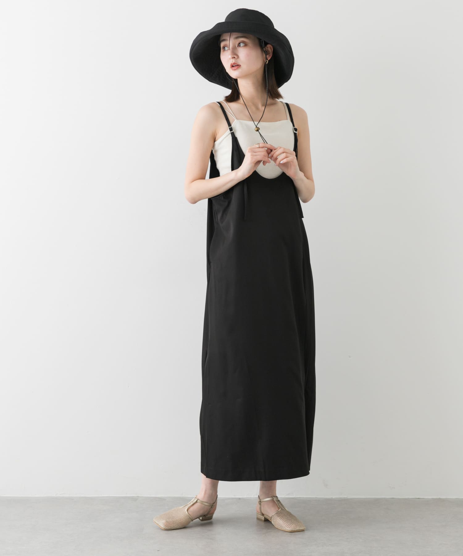 身長：169cm サイズ：one