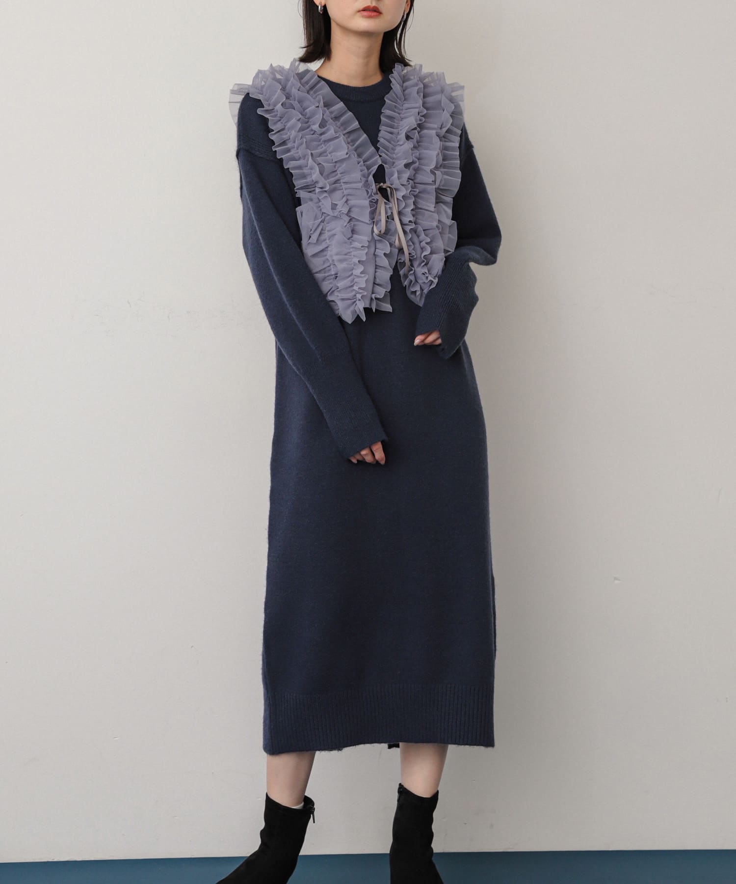 身長：169cm サイズ：one