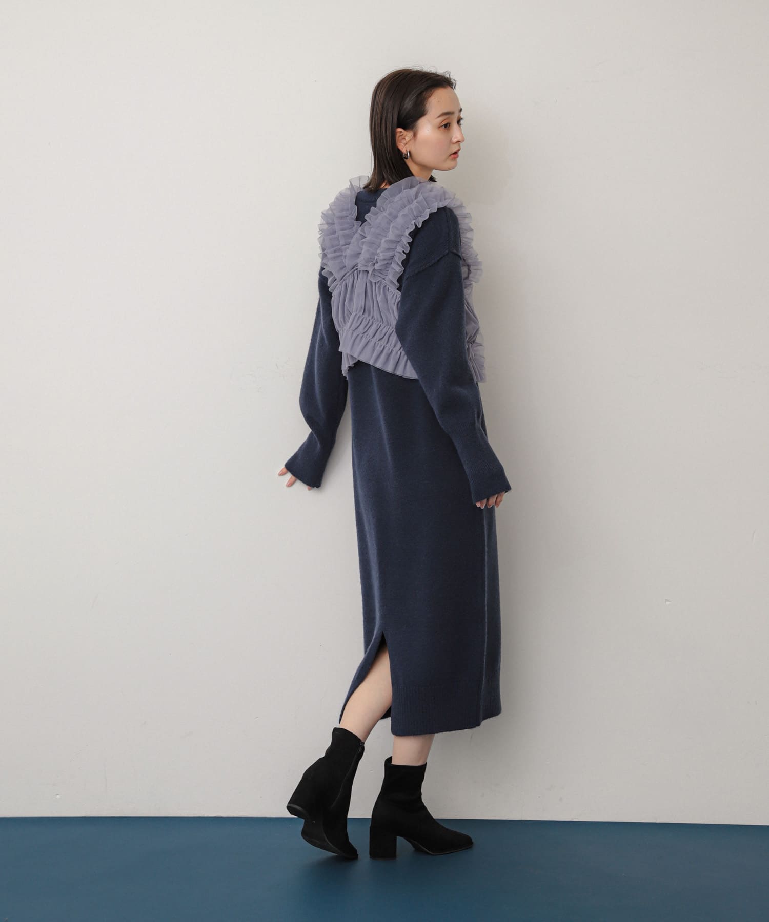 身長：169cm サイズ：one