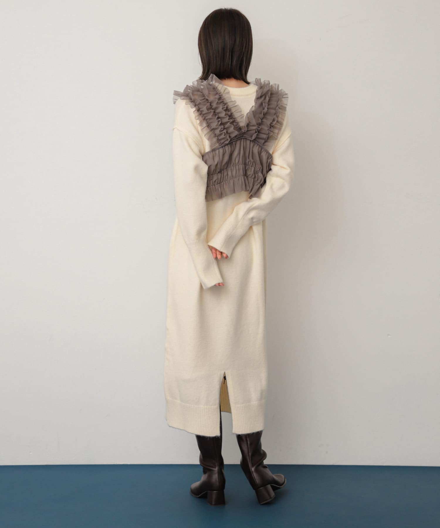 身長：169cm サイズ：one