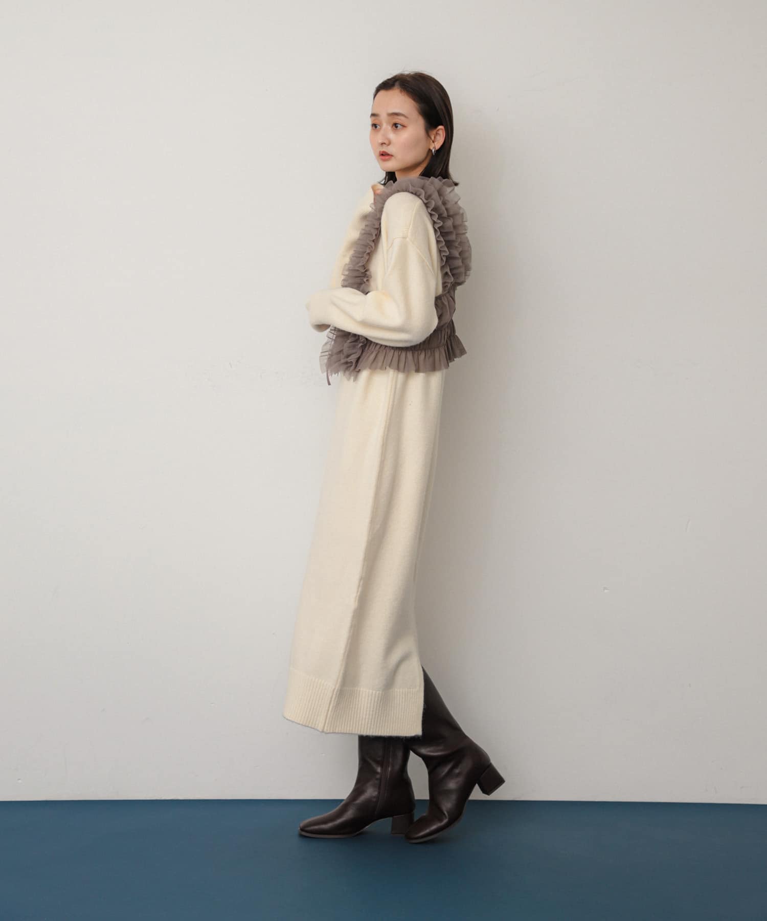 身長：169cm サイズ：one
