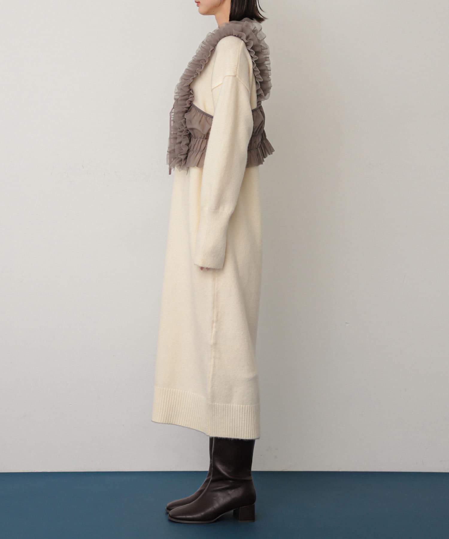 身長：169cm サイズ：one