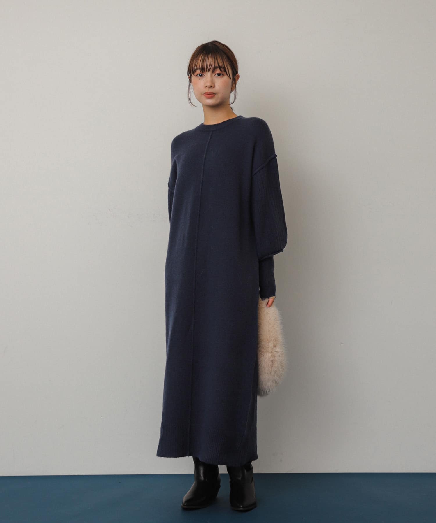 身長：158cm サイズ：one