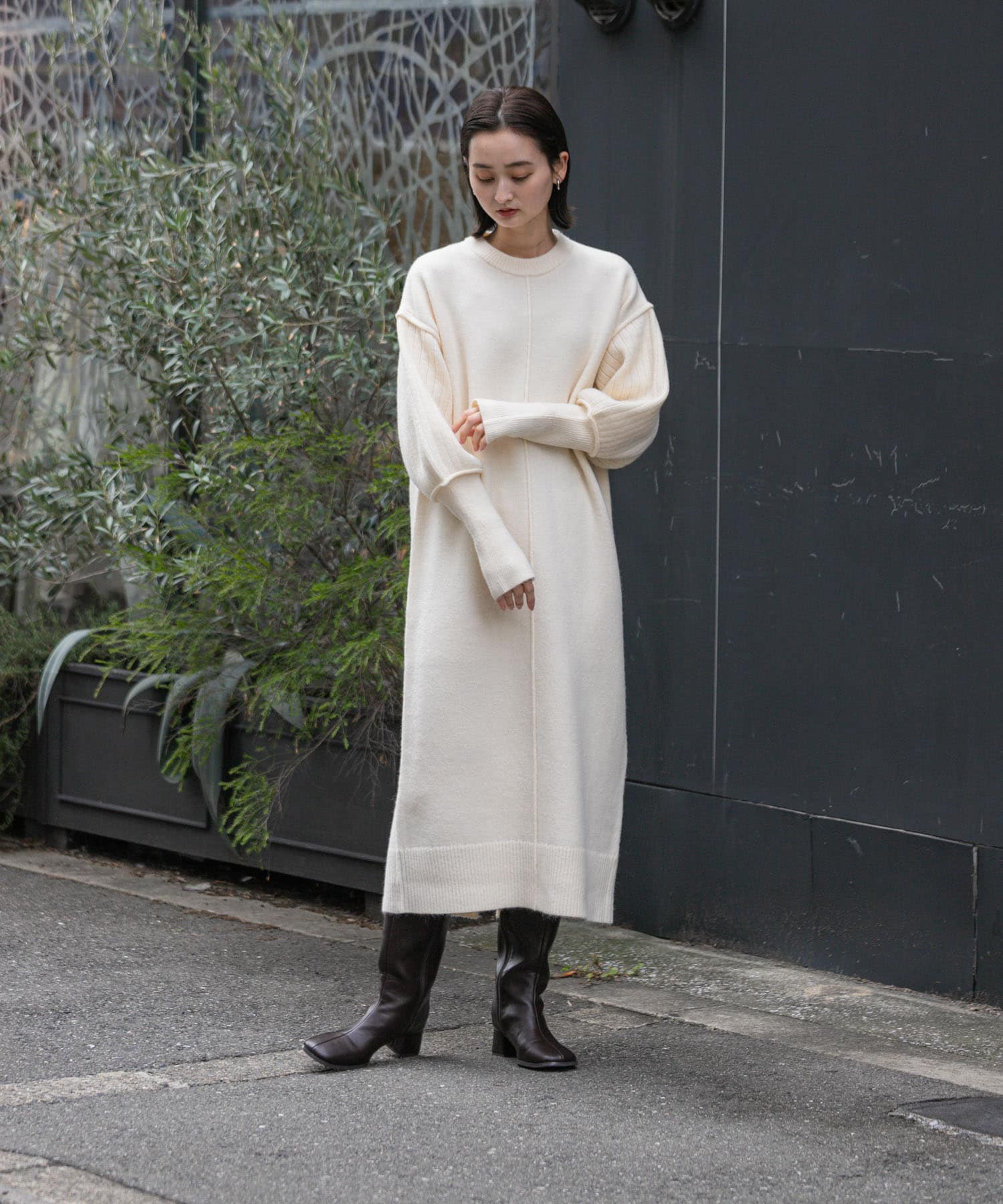 身長：169cm サイズ：one