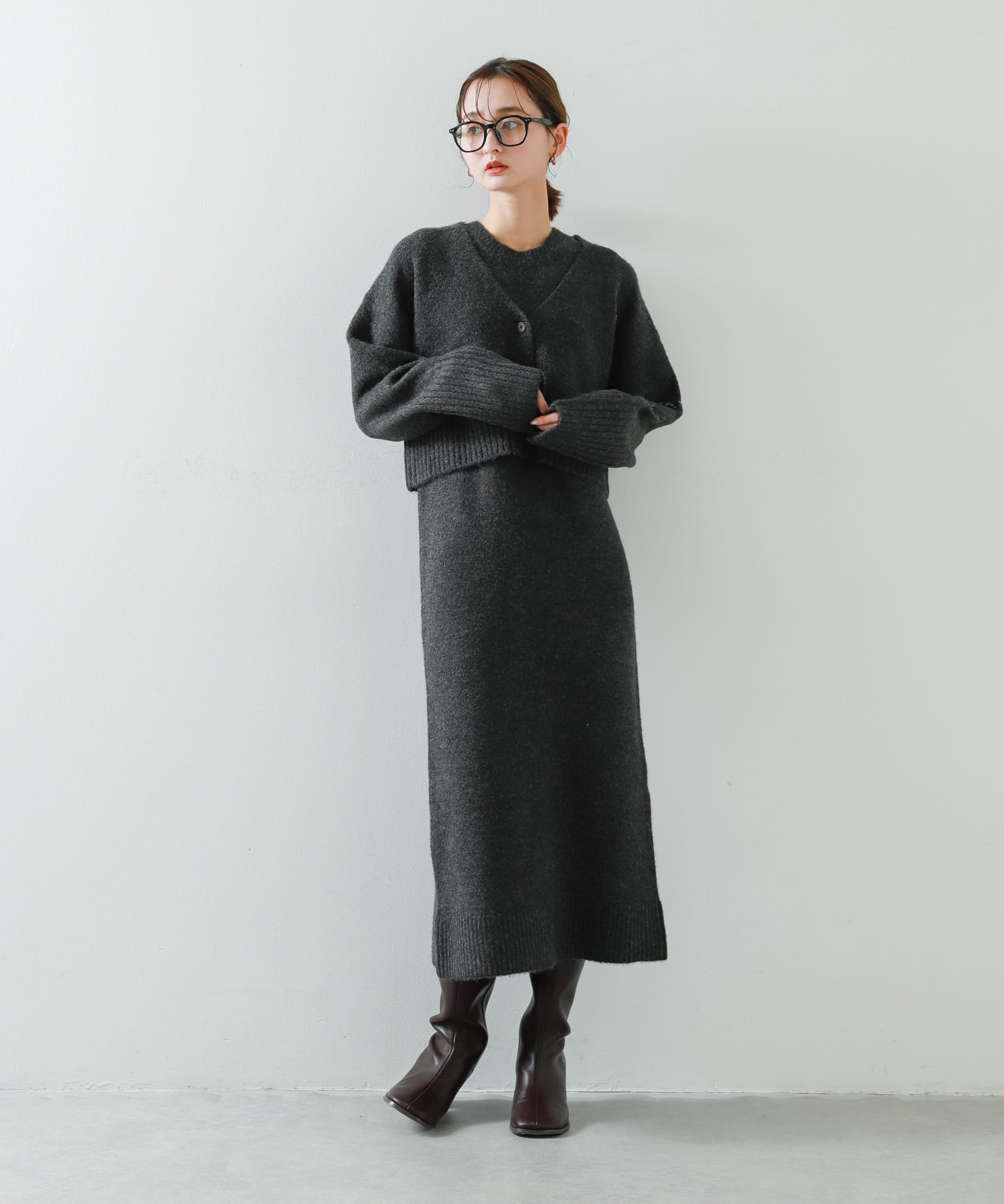 身長：169cm サイズ：one