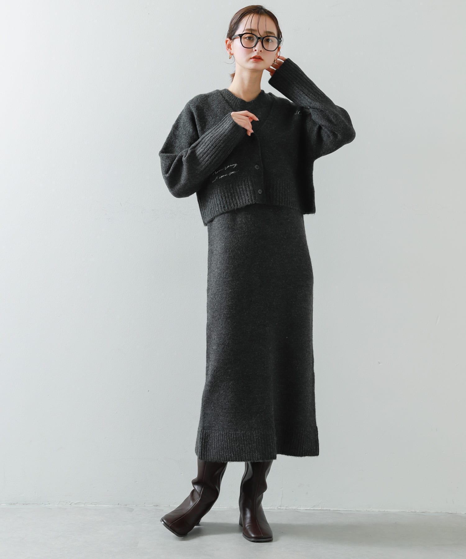身長：169cm サイズ：one