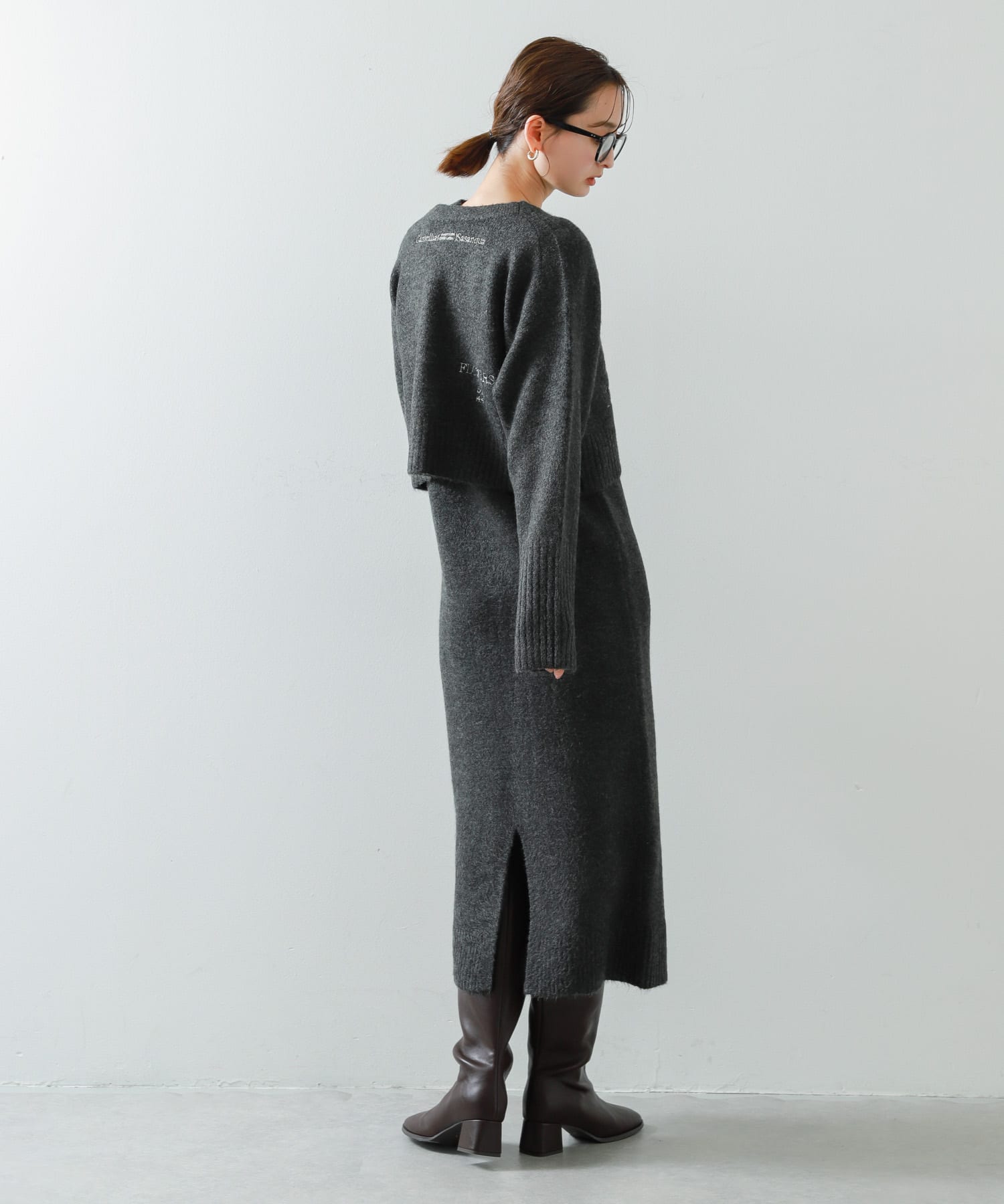 身長：169cm サイズ：one