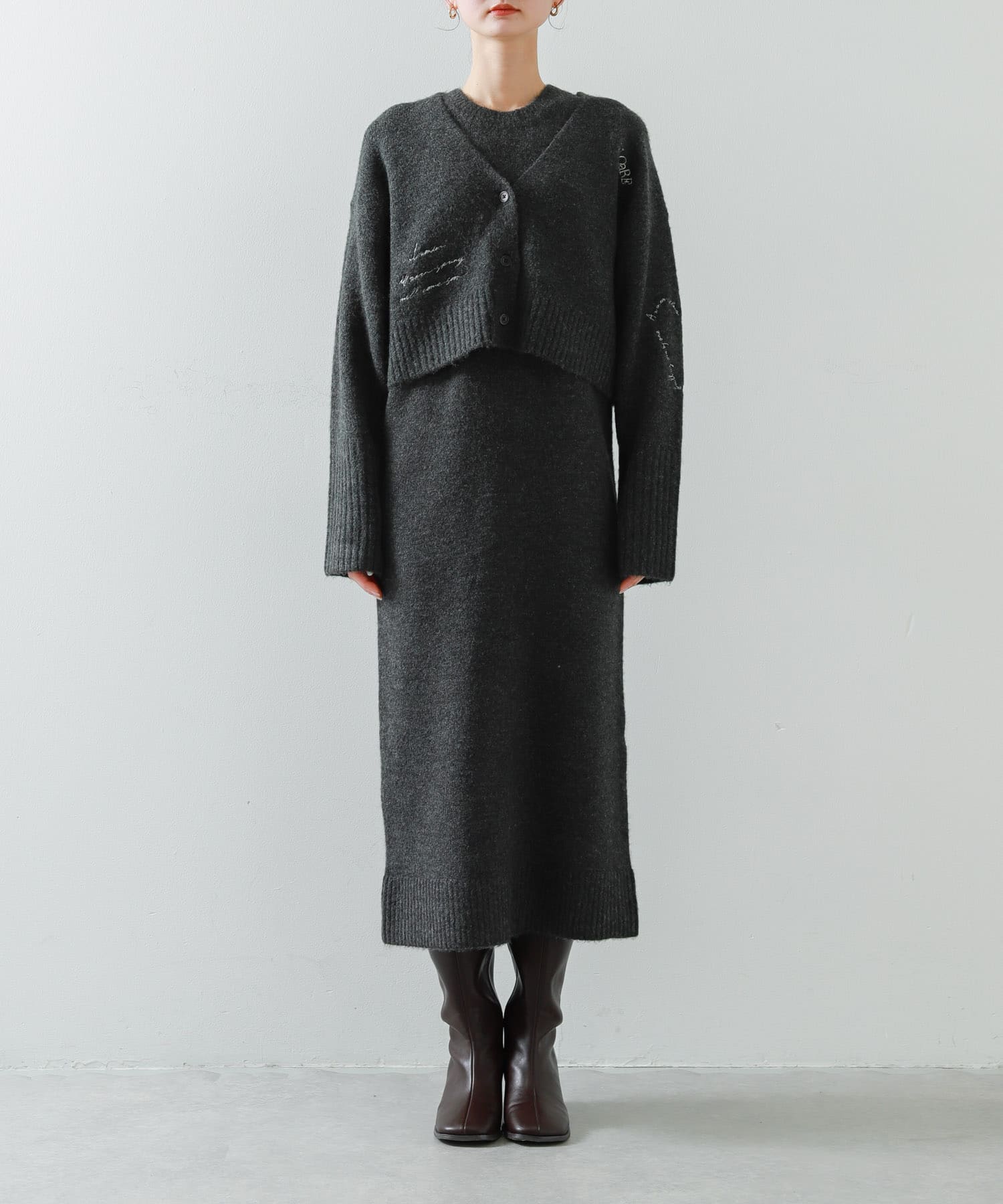 身長：169cm サイズ：one