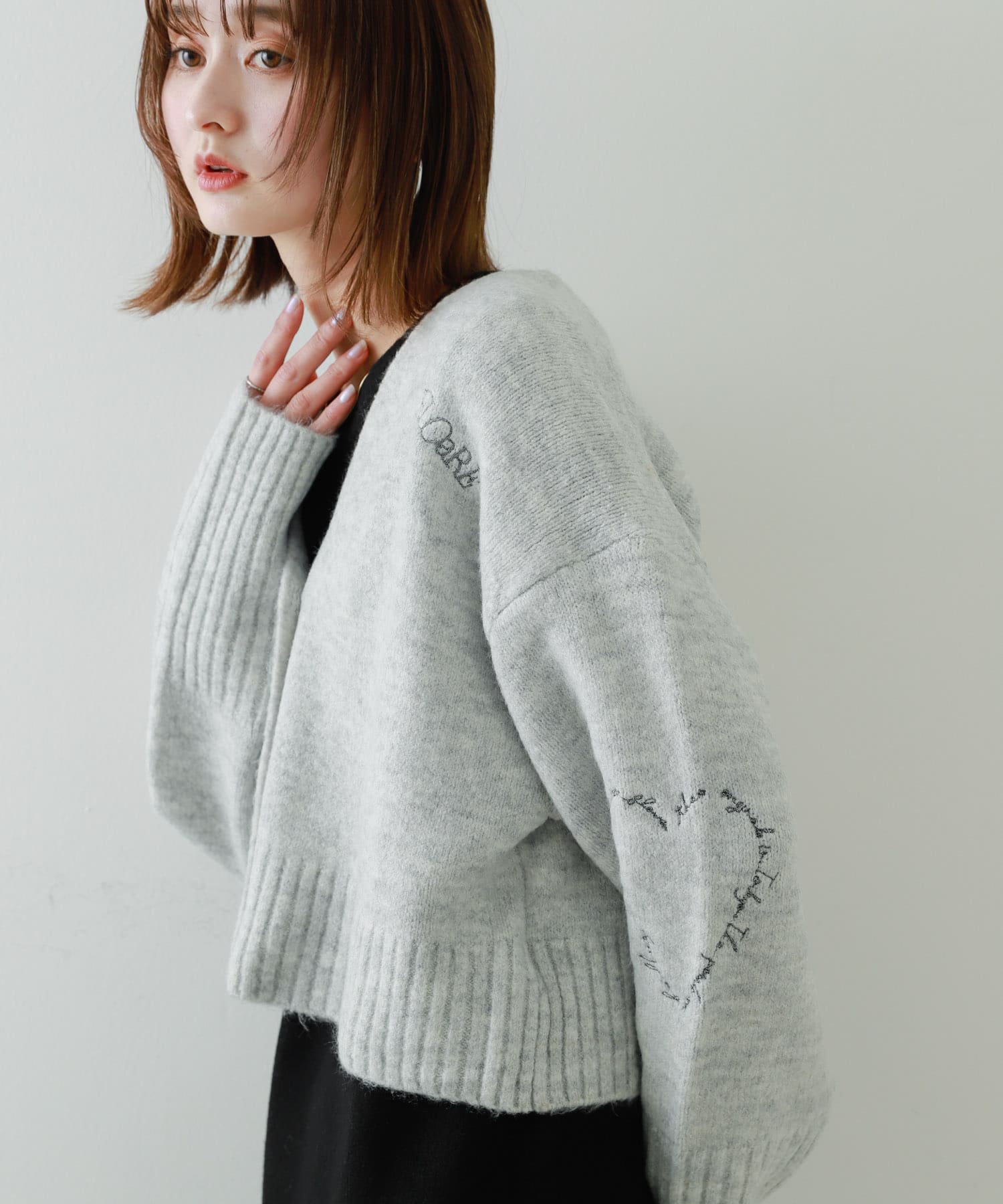 身長：169cm サイズ：one