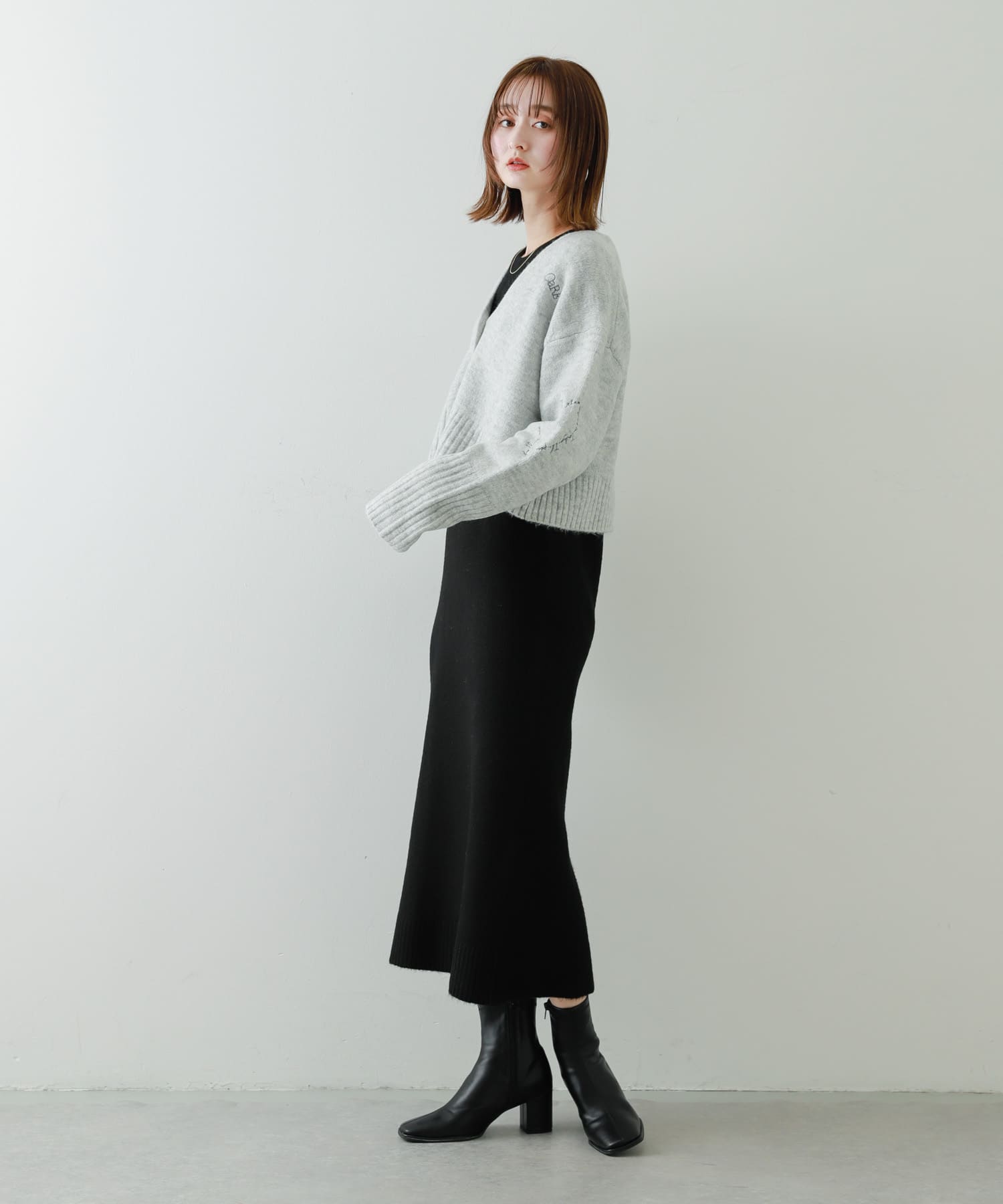 身長：169cm サイズ：one