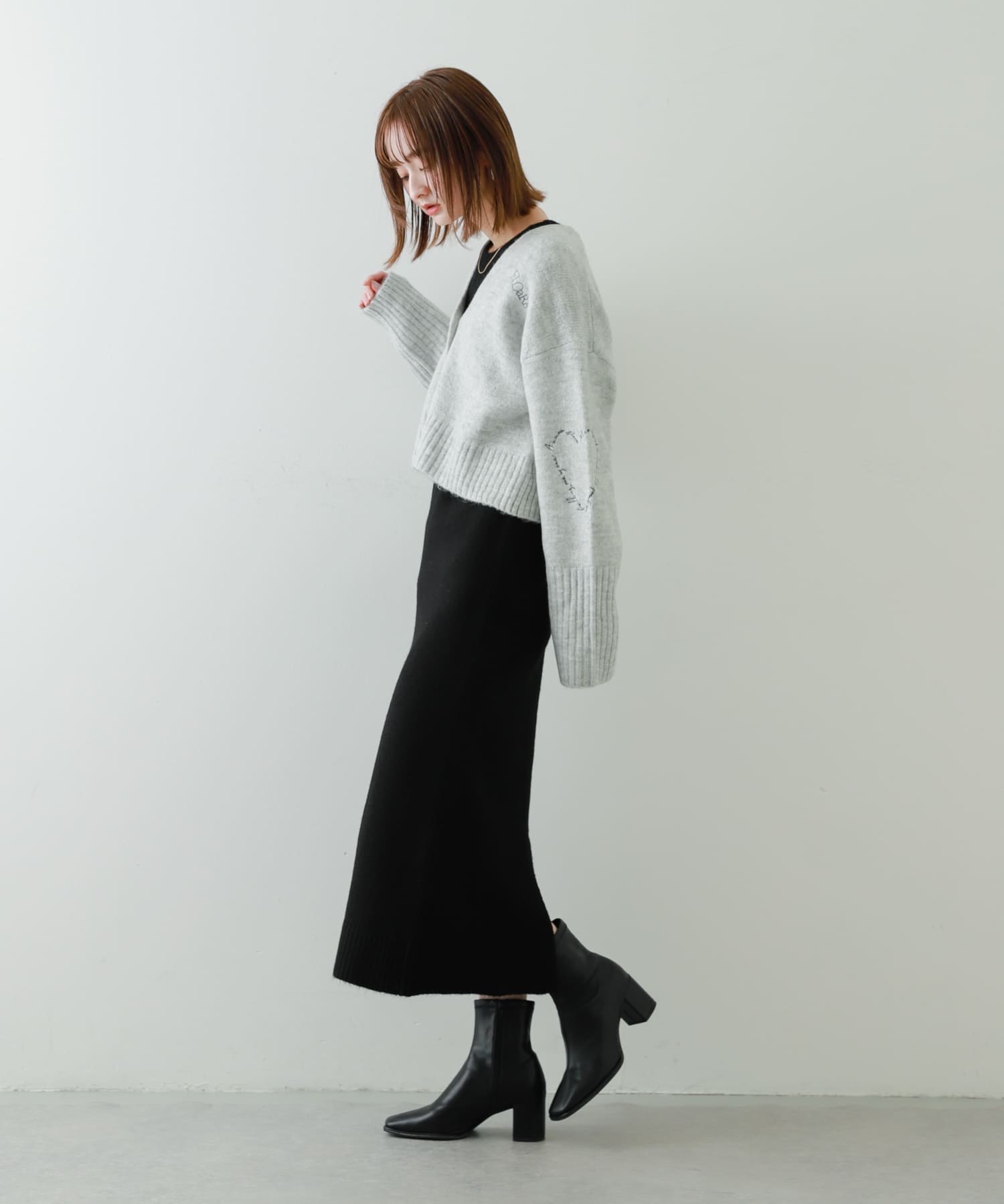 身長：169cm サイズ：one
