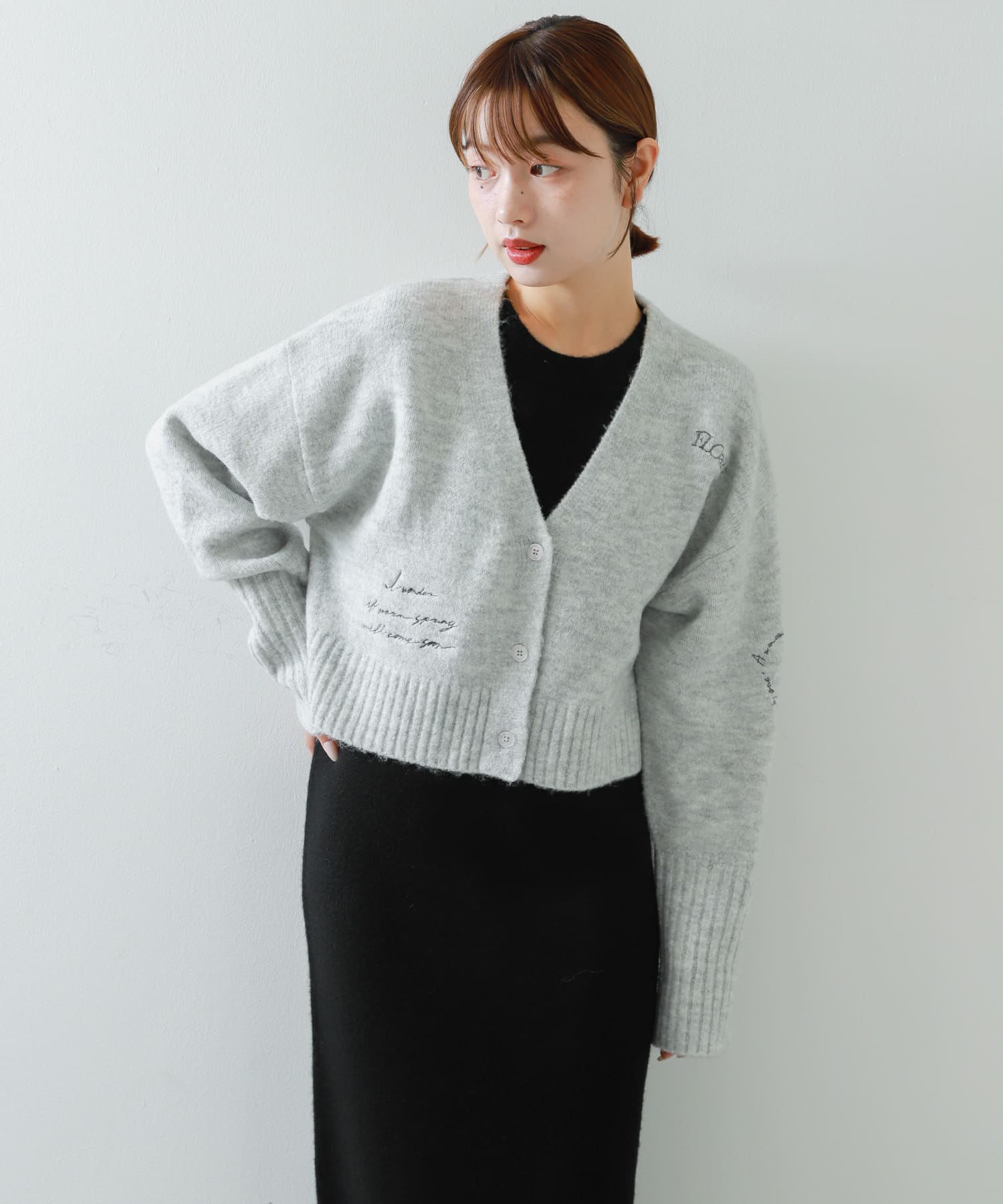 身長：158cm サイズ：one