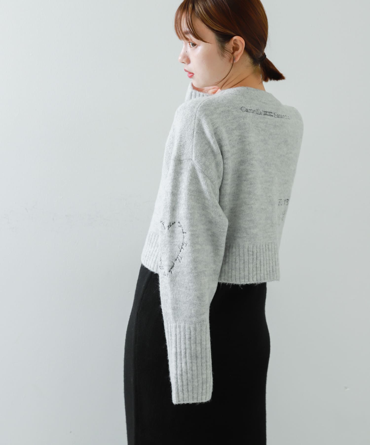 身長：158cm サイズ：one