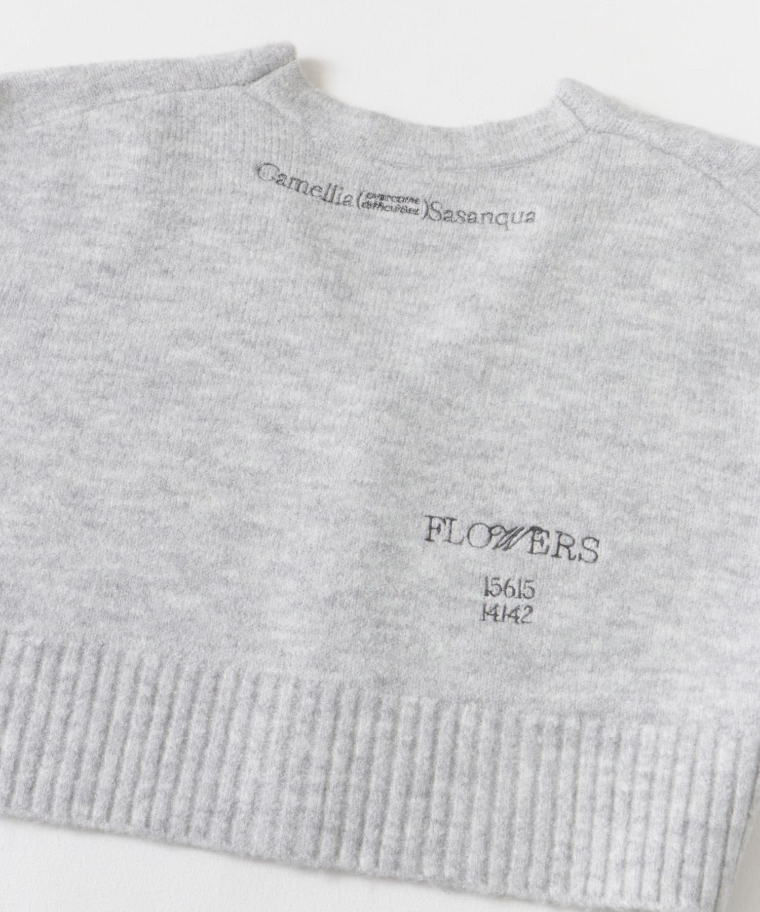 シシュウカーディガンセットワンピース GRY×BLK one