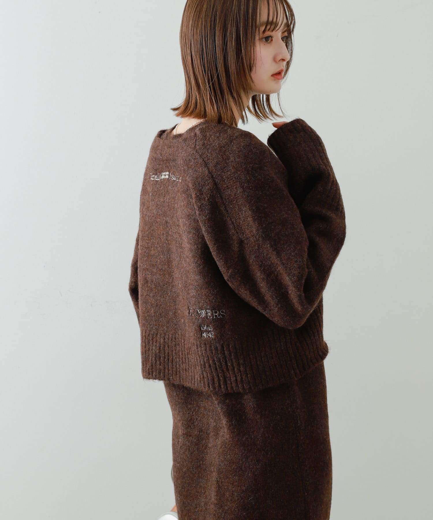 身長：169cm サイズ：one