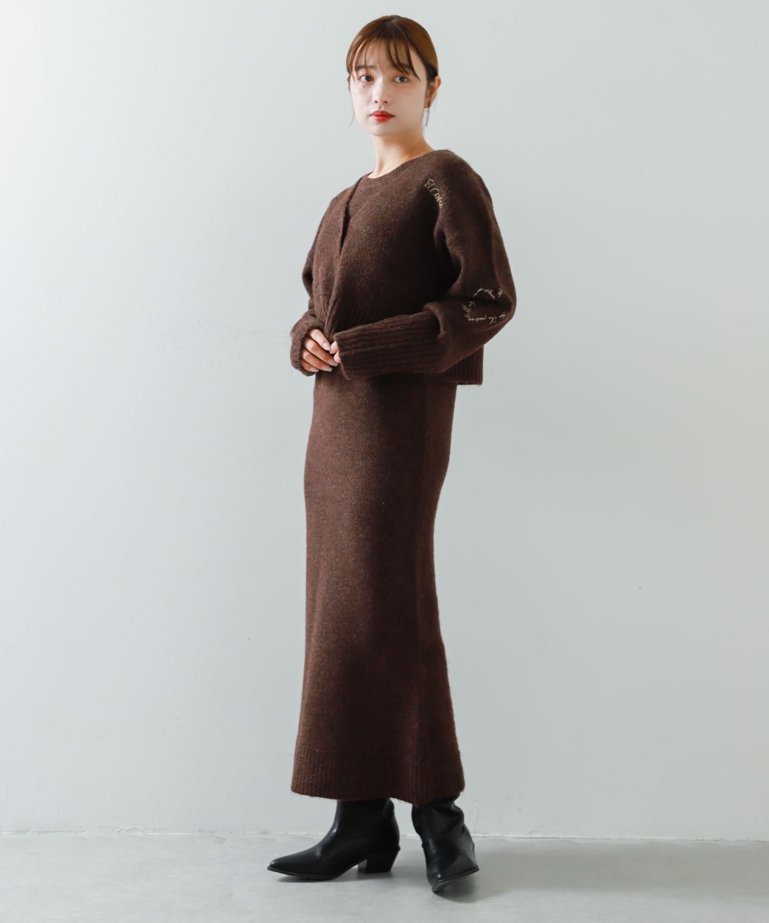 身長：158cm サイズ：one