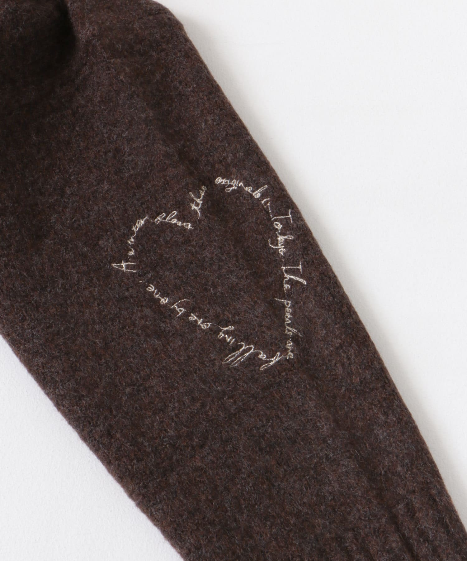 シシュウカーディガンセットワンピース BROWN one