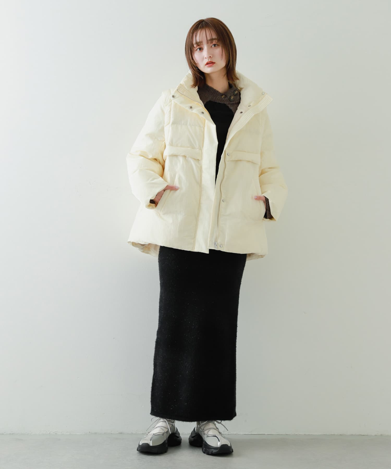 身長：169cm サイズ：one