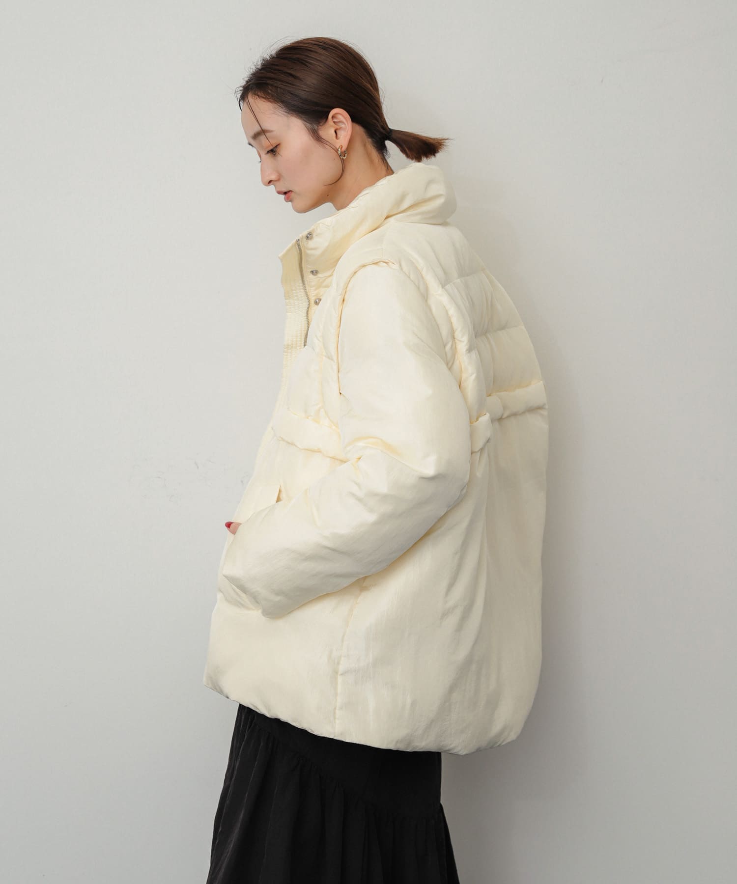 身長：169cm サイズ：one