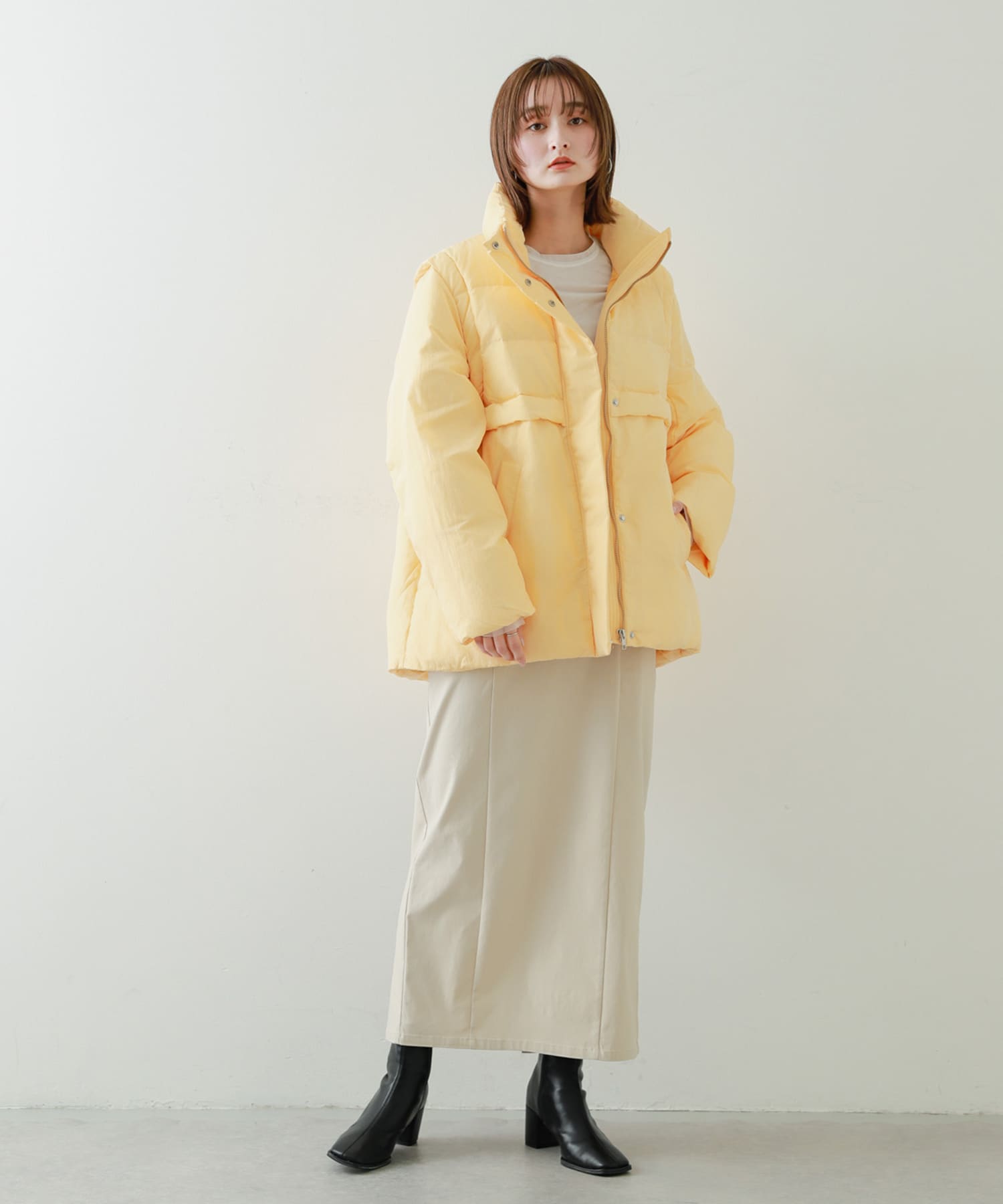 身長：169cm サイズ：one