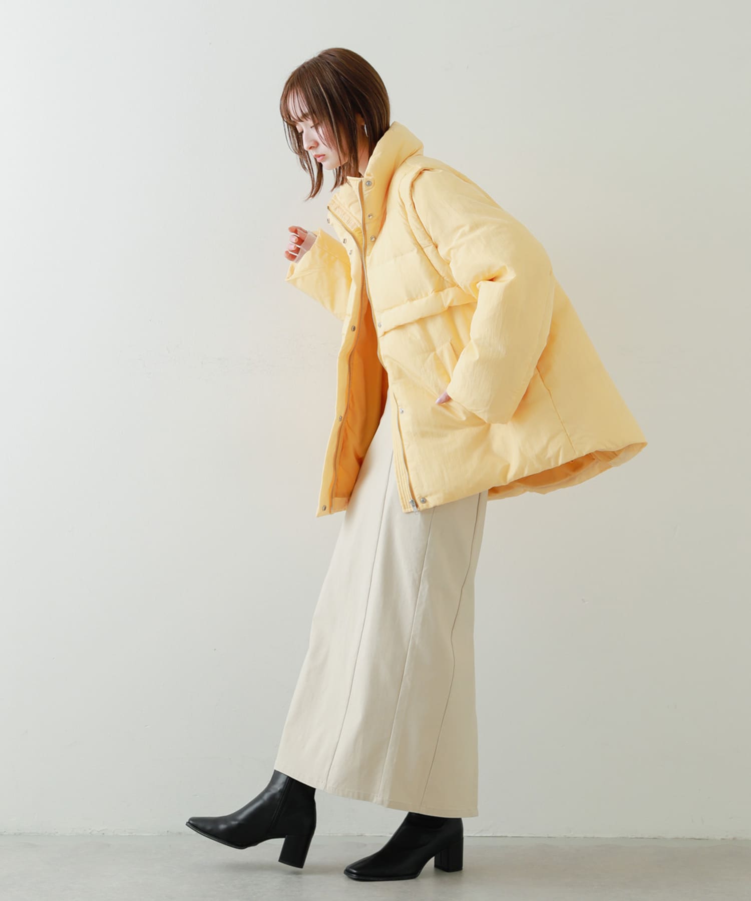 身長：169cm サイズ：one