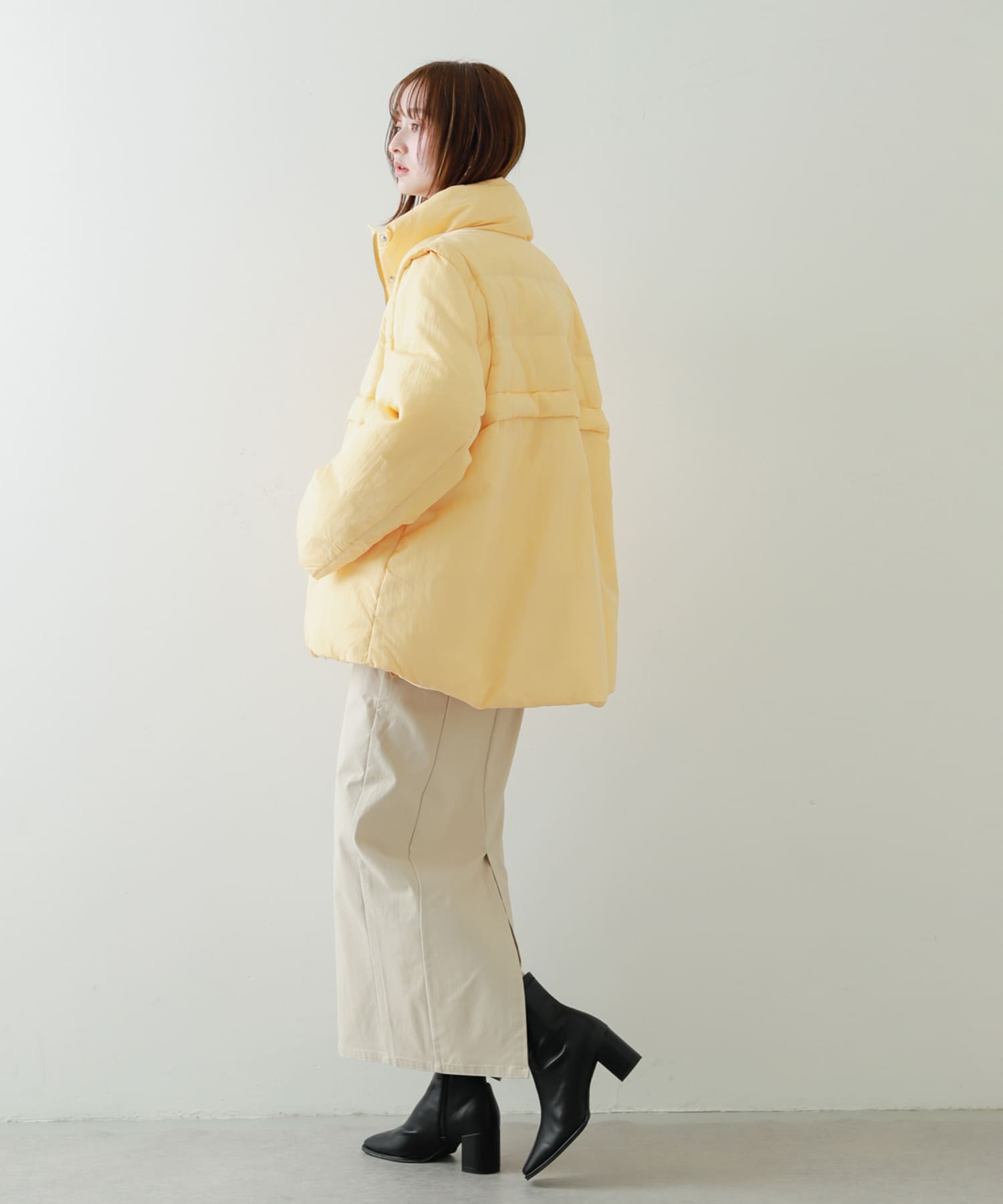 身長：169cm サイズ：one